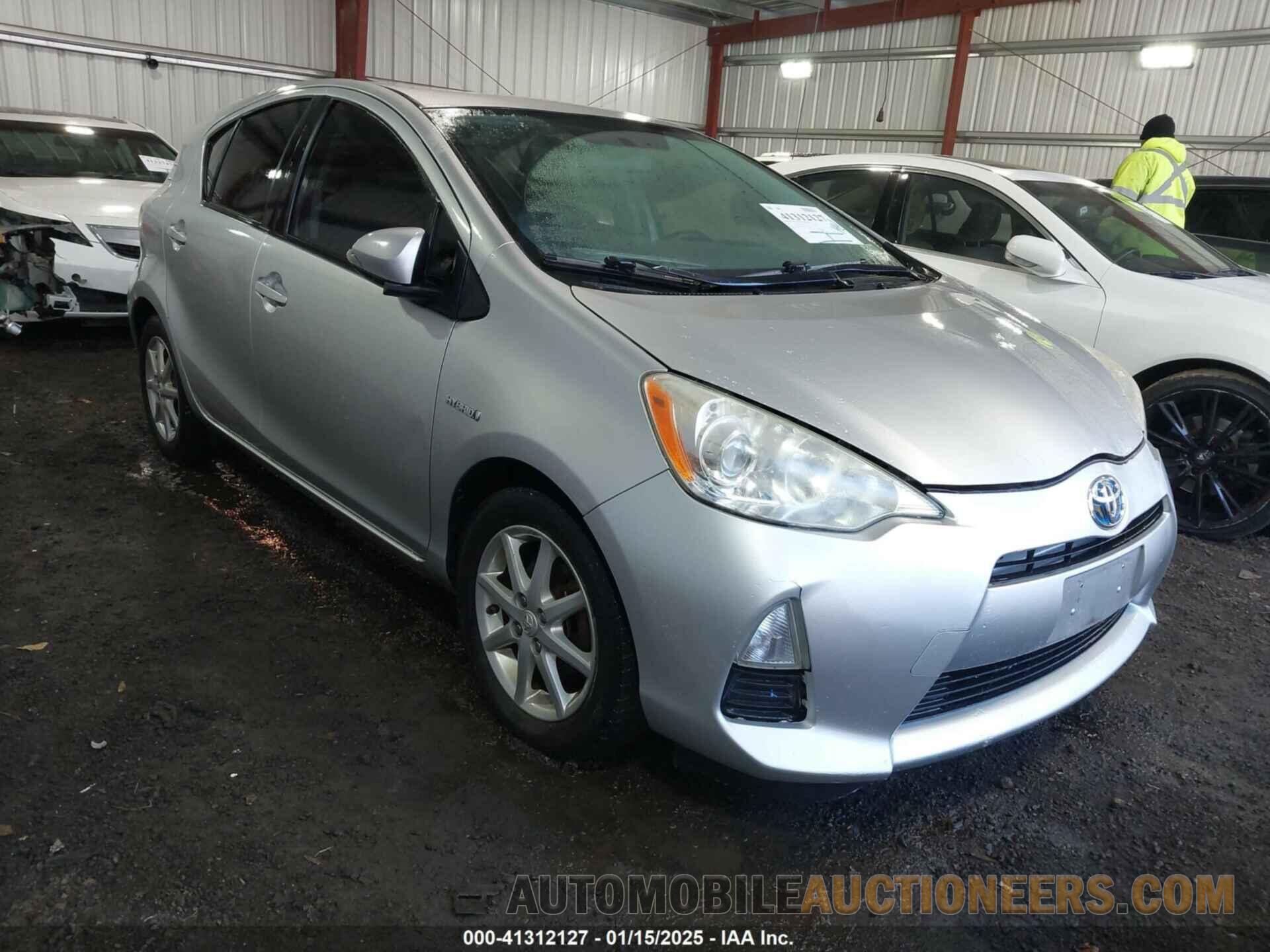 JTDKDTB37C1010934 TOYOTA PRIUS C 2012