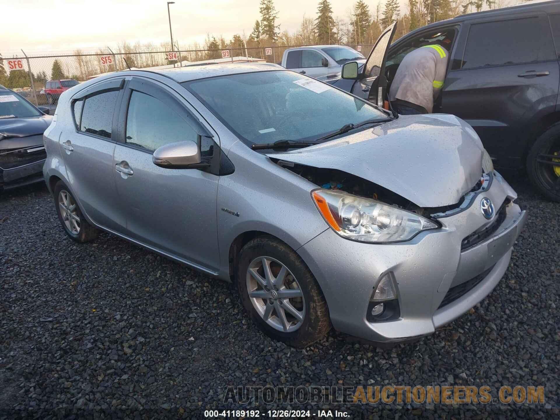 JTDKDTB37C1514061 TOYOTA PRIUS C 2012