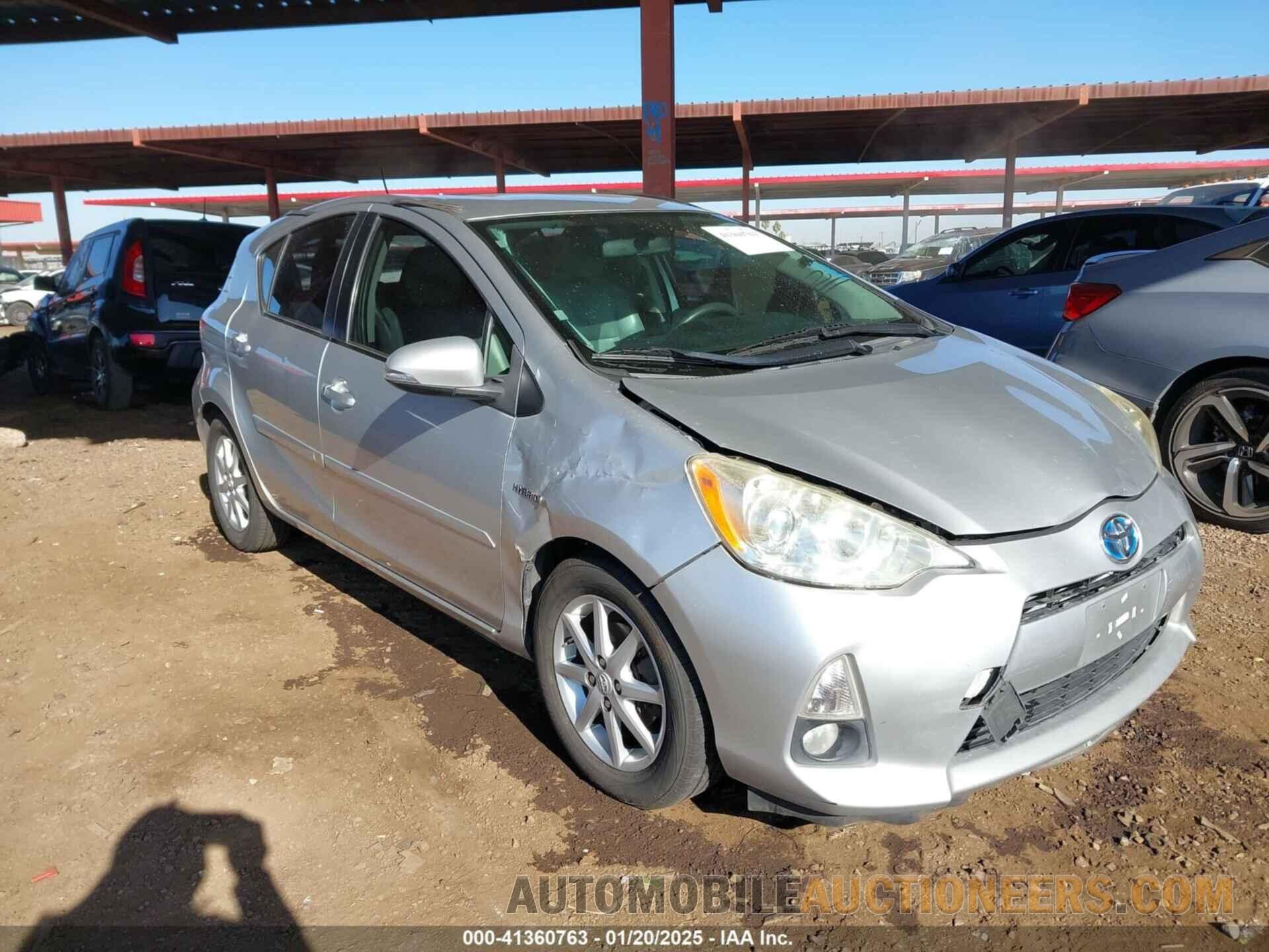 JTDKDTB37C1514237 TOYOTA PRIUS C 2012