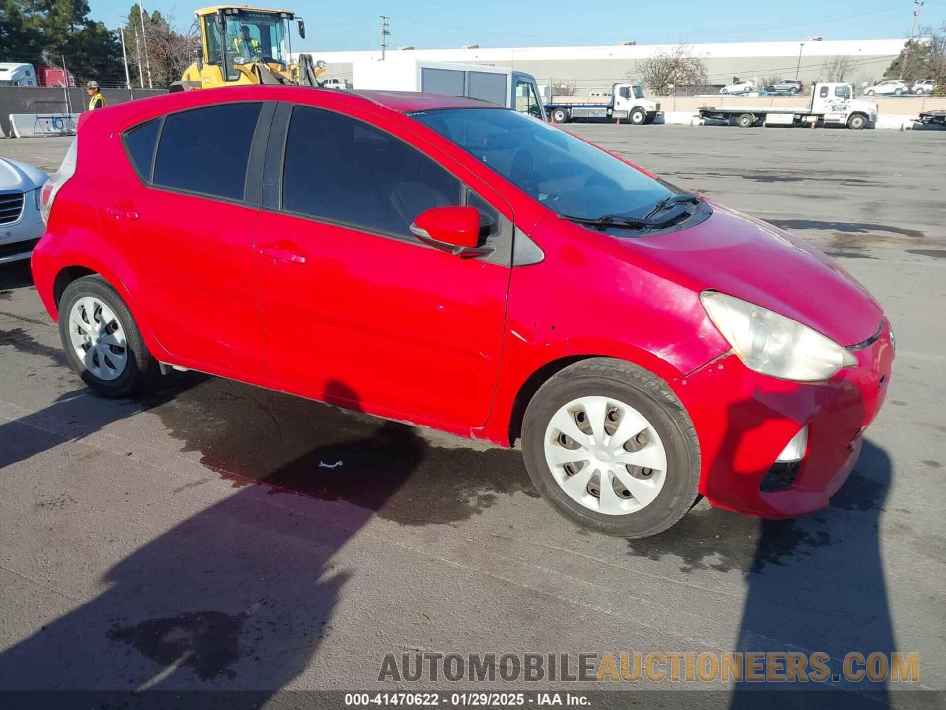 JTDKDTB37C1523990 TOYOTA PRIUS C 2012