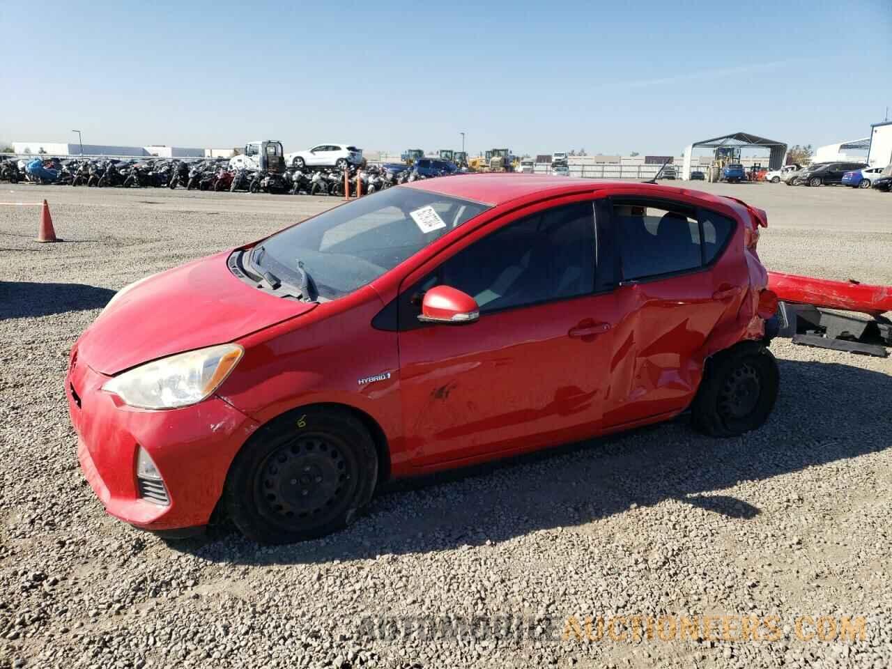 JTDKDTB37E1065841 TOYOTA PRIUS 2014