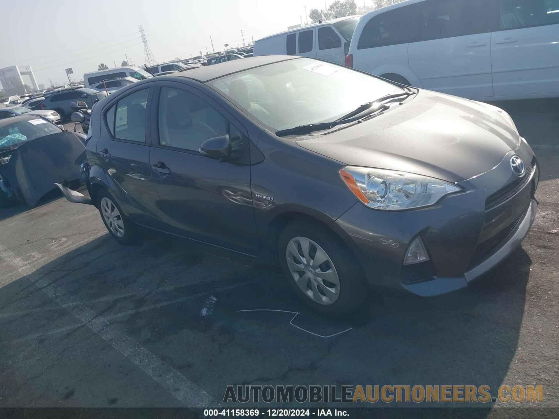 JTDKDTB37E1070943 TOYOTA PRIUS C 2014