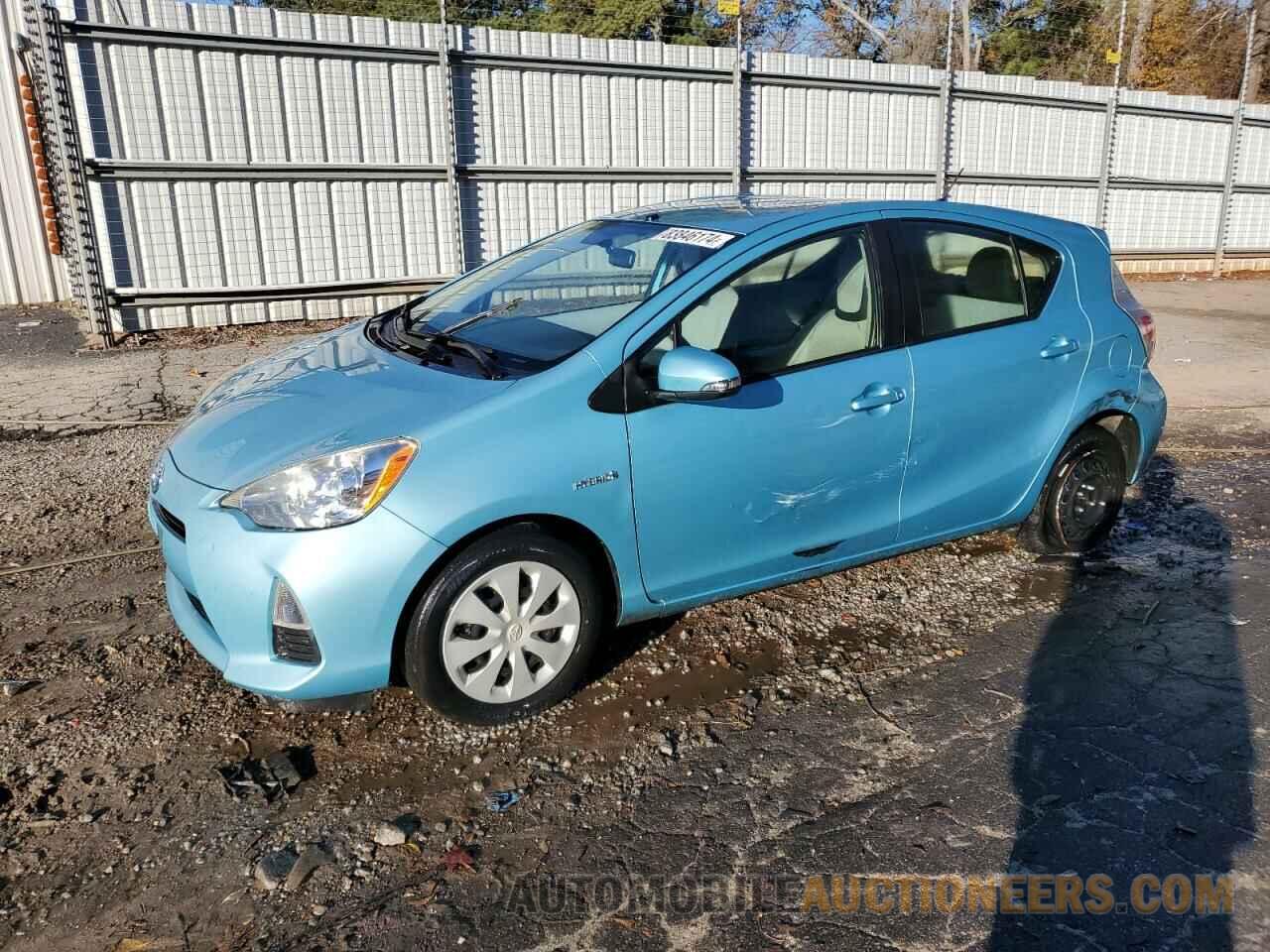 JTDKDTB37E1078685 TOYOTA PRIUS 2014