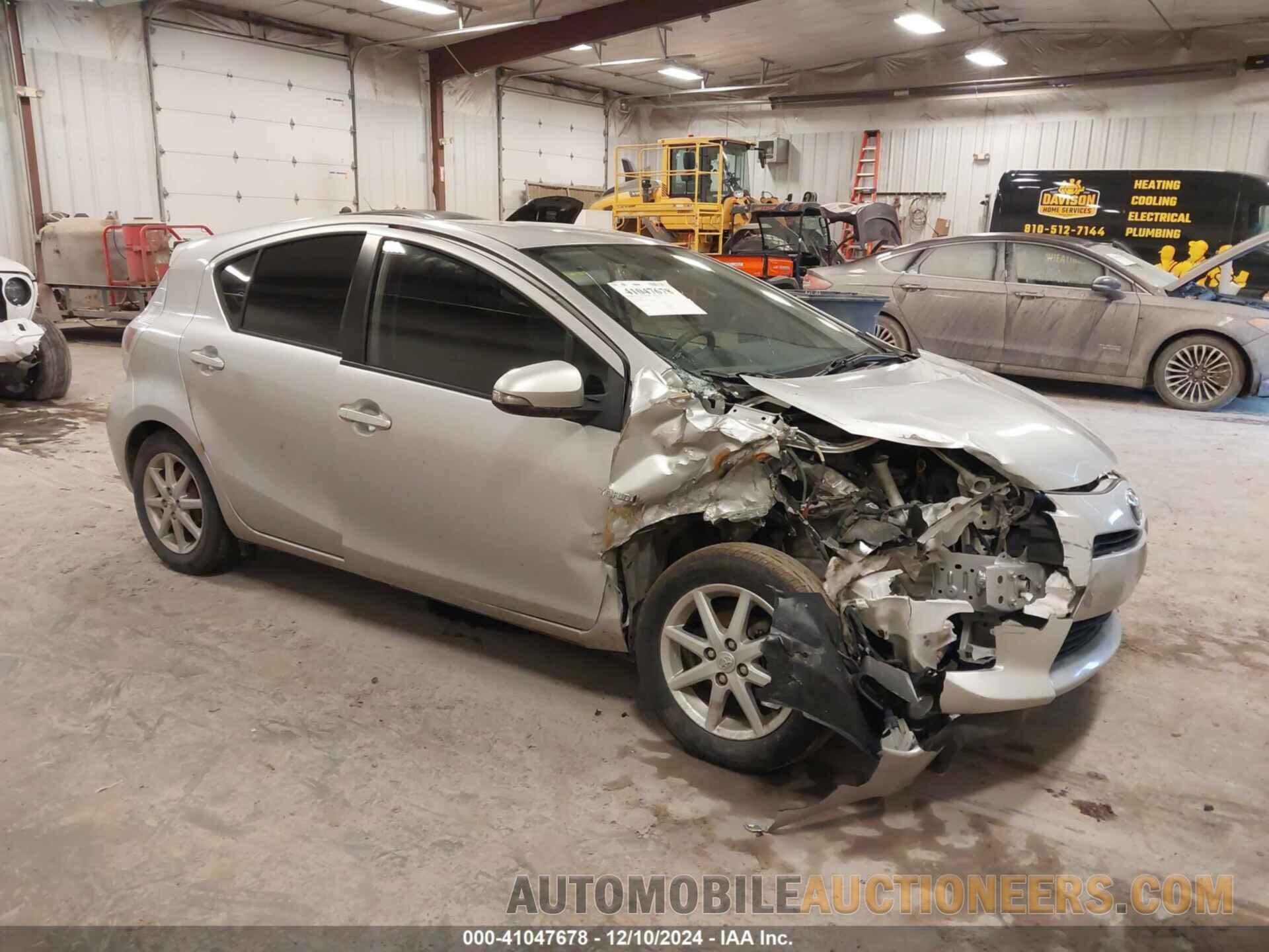 JTDKDTB37E1568267 TOYOTA PRIUS C 2014