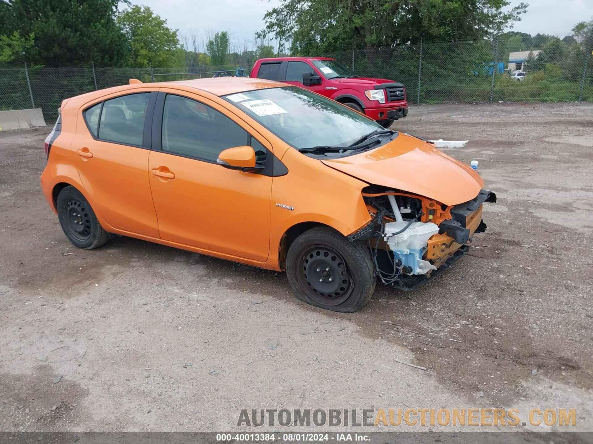 JTDKDTB37F1087033 TOYOTA PRIUS C 2015