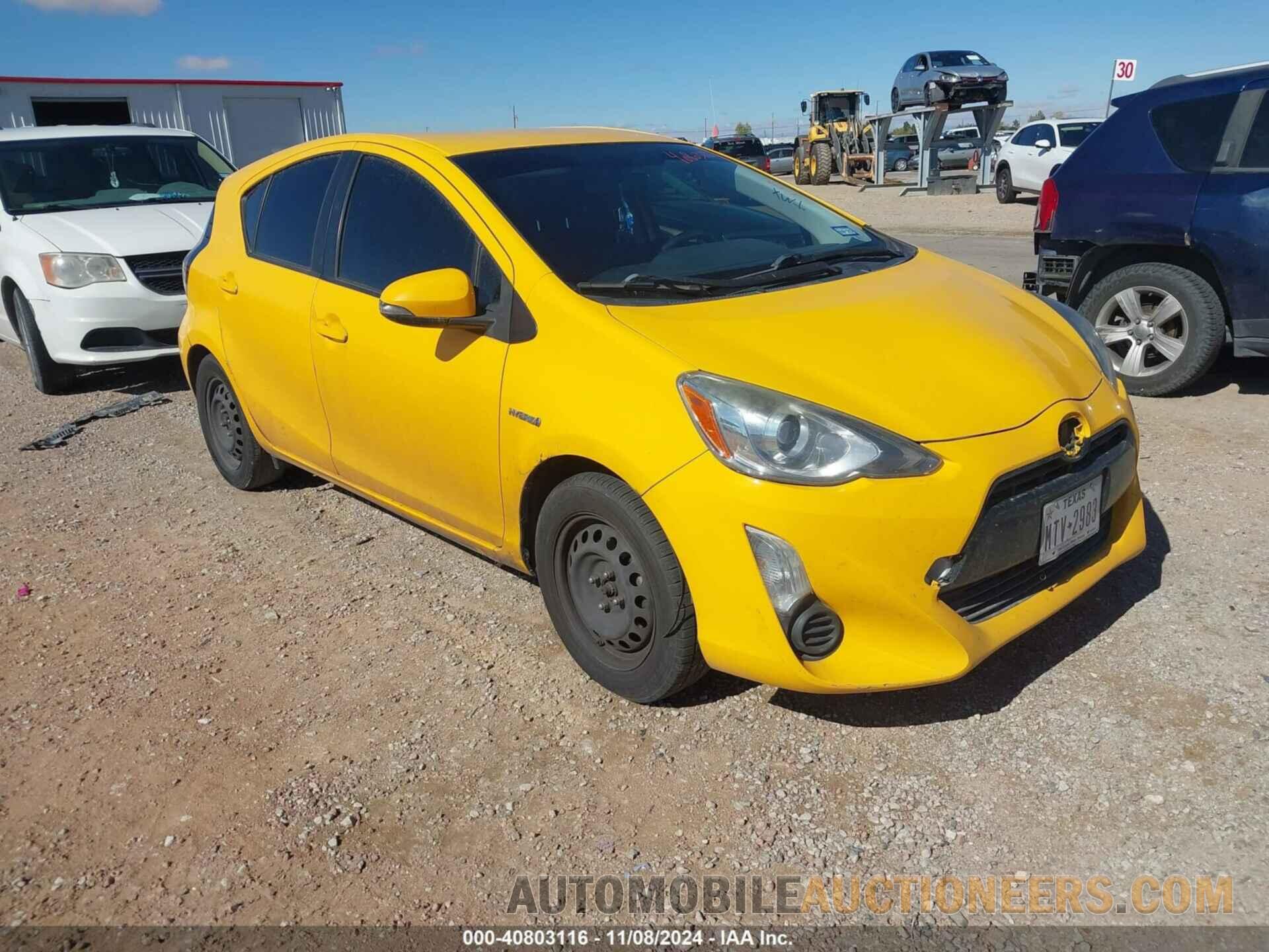 JTDKDTB37F1097500 TOYOTA PRIUS C 2015