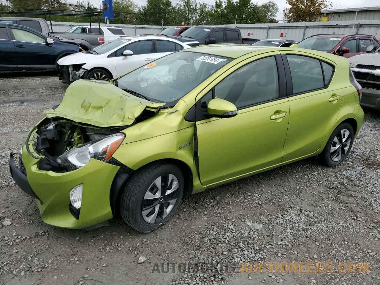 JTDKDTB37F1097528 TOYOTA PRIUS 2015