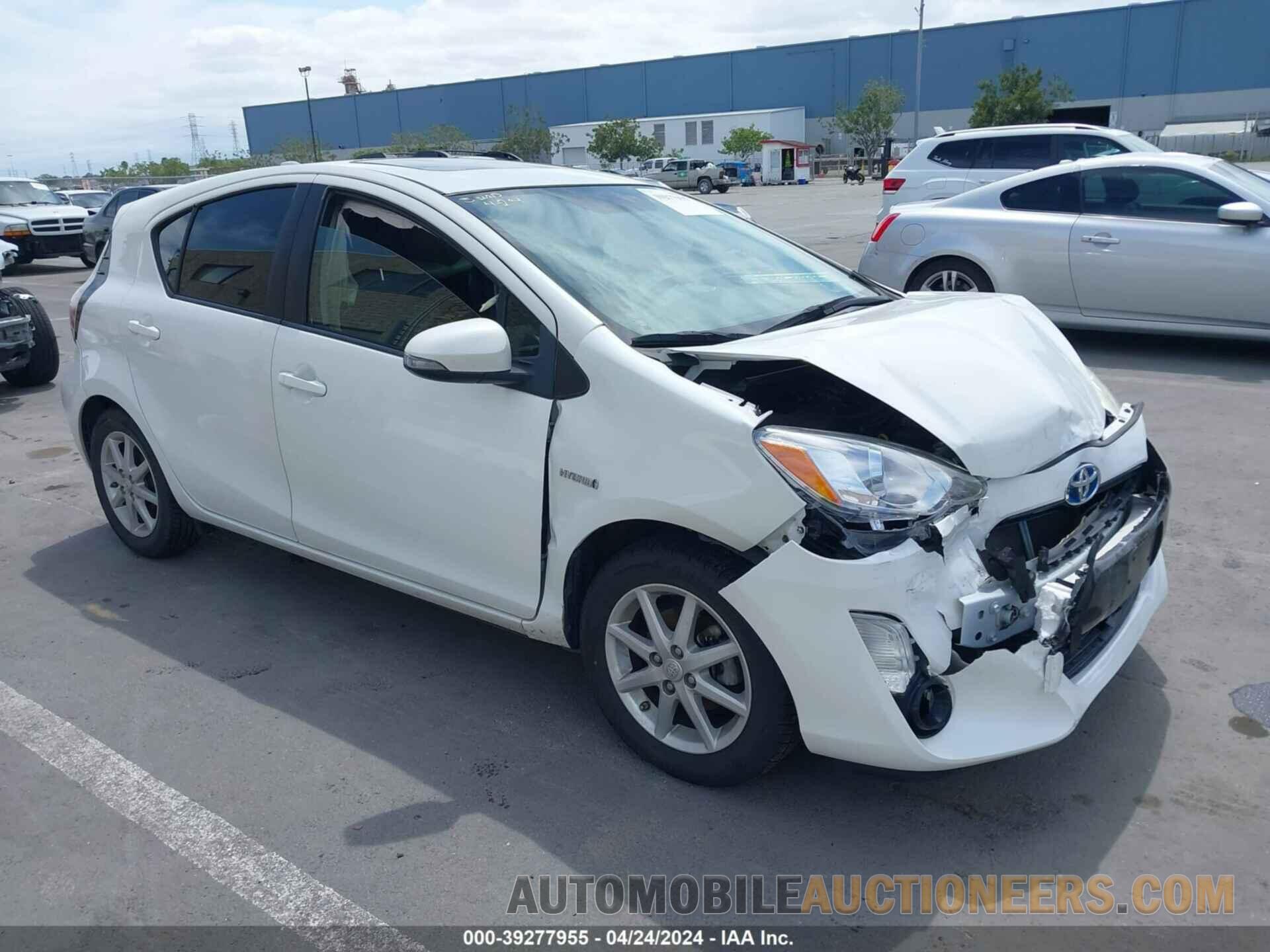 JTDKDTB37F1097870 TOYOTA PRIUS C 2015