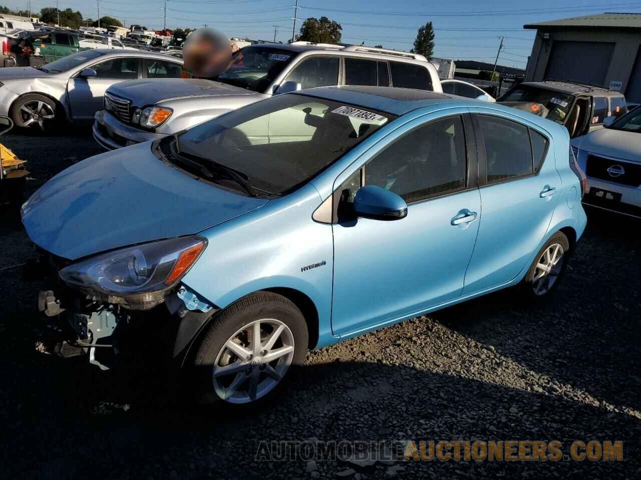 JTDKDTB37F1099828 TOYOTA PRIUS 2015