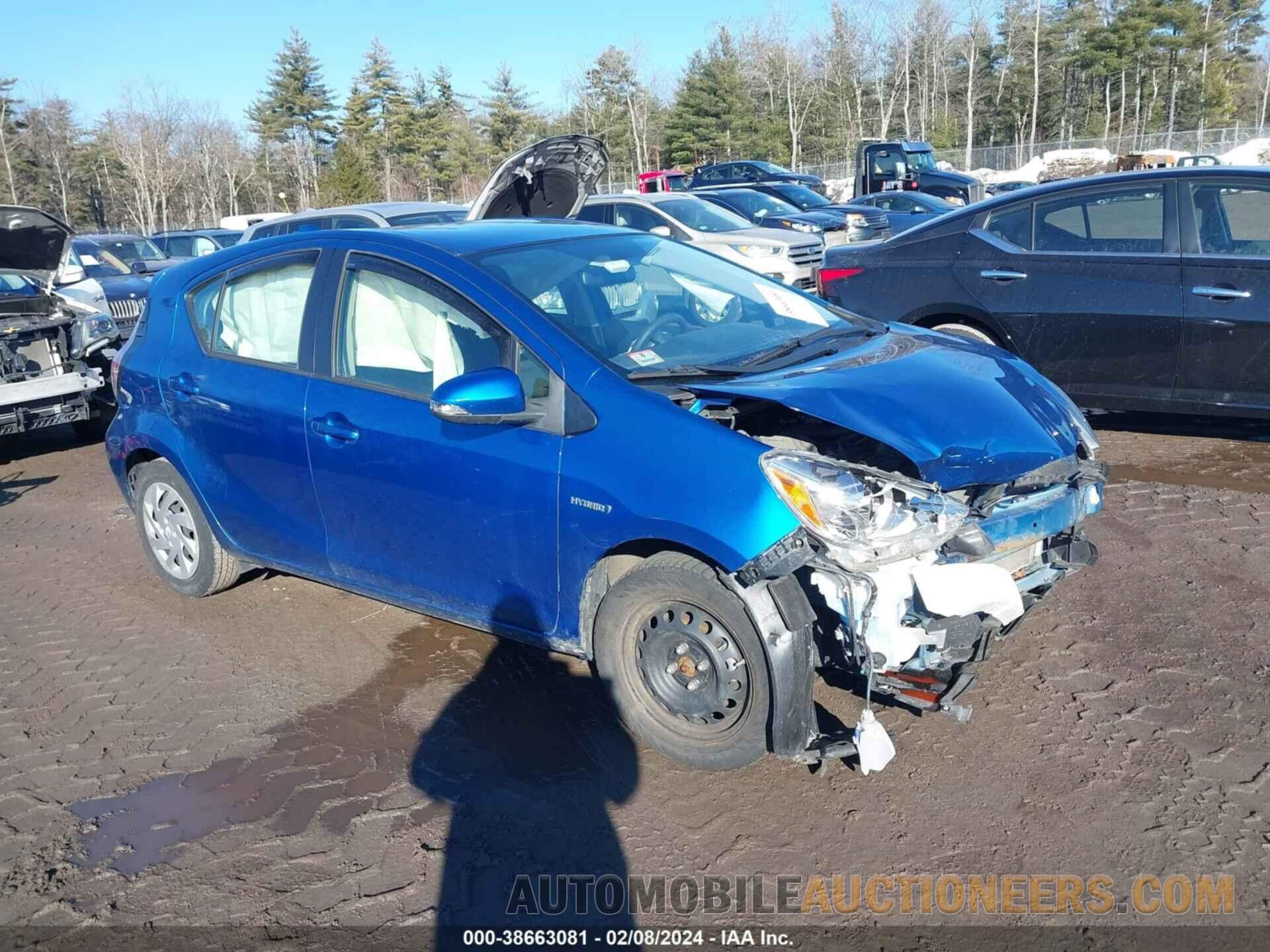 JTDKDTB37F1101576 TOYOTA PRIUS C 2015