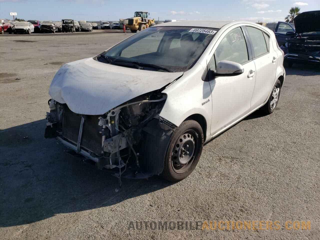 JTDKDTB37F1108091 TOYOTA PRIUS 2015