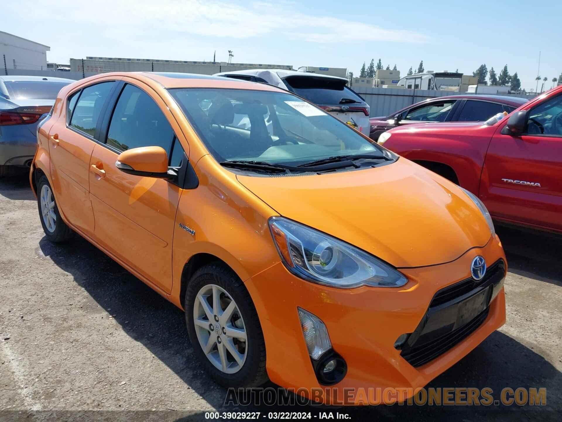 JTDKDTB37F1111959 TOYOTA PRIUS C 2015