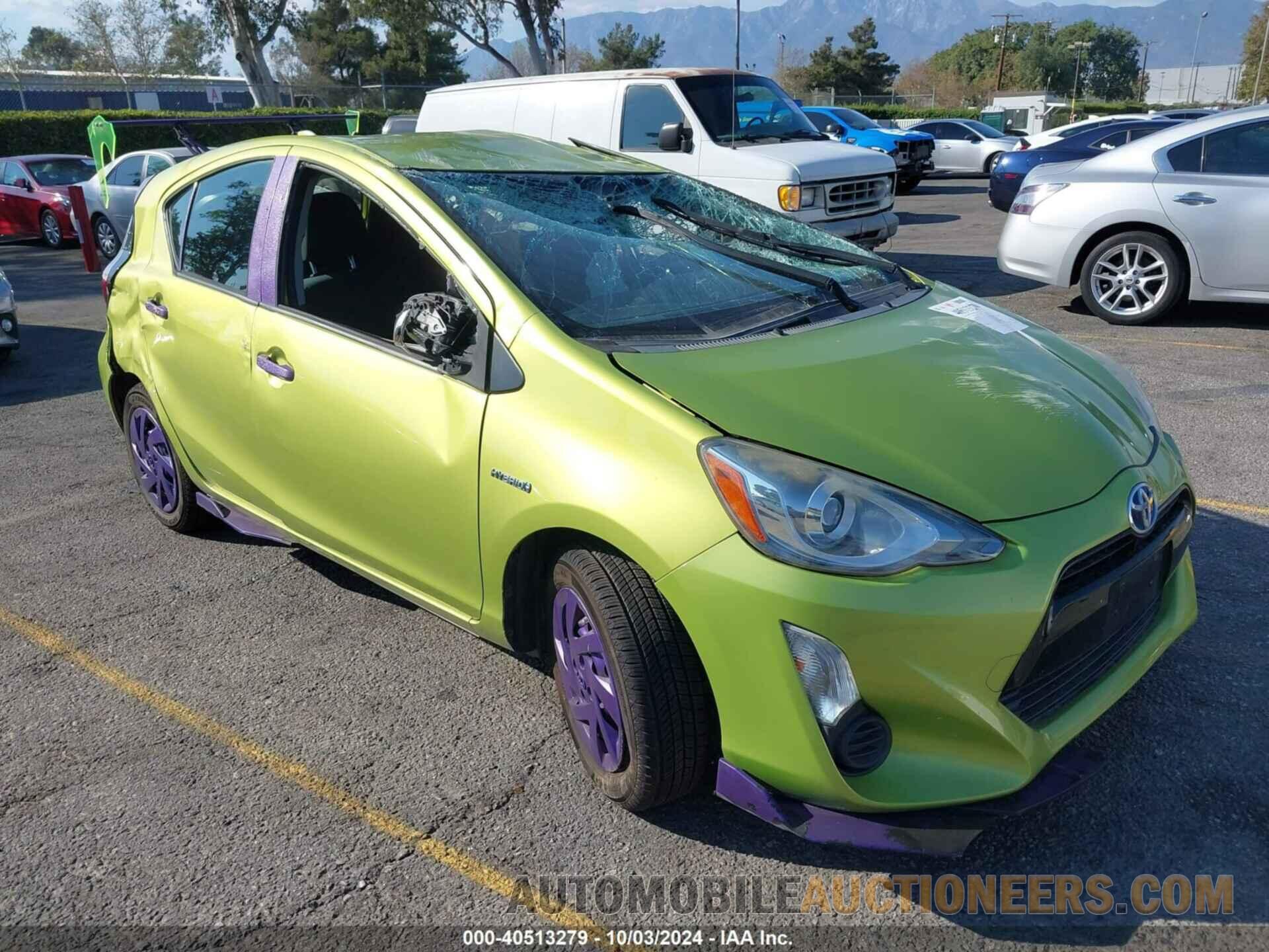 JTDKDTB37F1114604 TOYOTA PRIUS C 2015