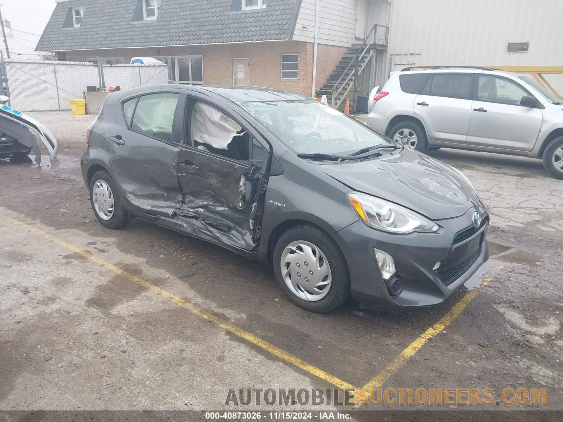 JTDKDTB37F1575561 TOYOTA PRIUS C 2015