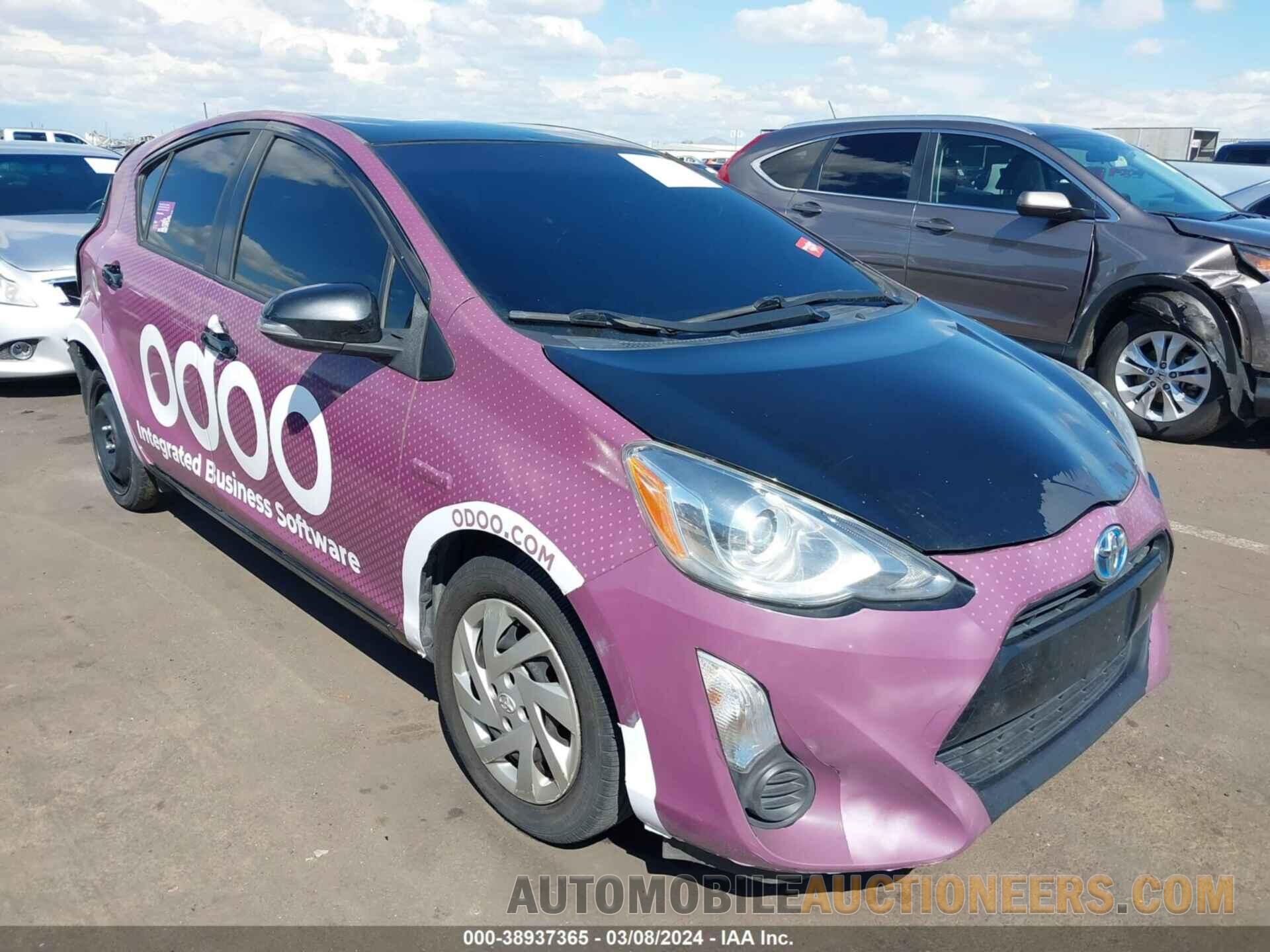 JTDKDTB37F1577570 TOYOTA PRIUS C 2015