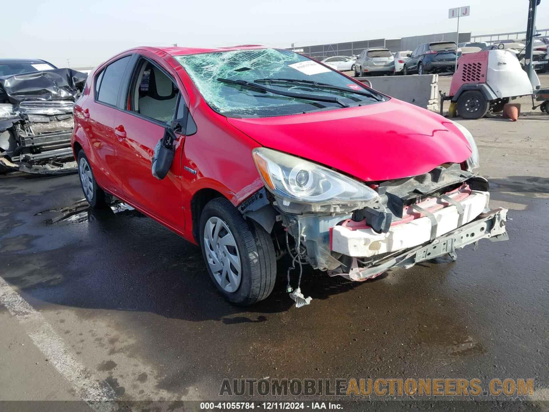 JTDKDTB37F1579089 TOYOTA PRIUS C 2015