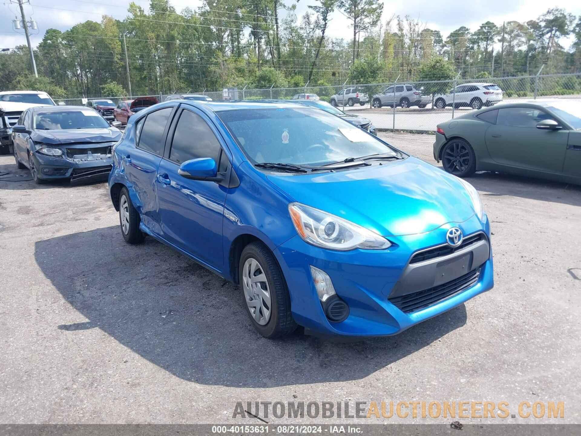 JTDKDTB37F1581859 TOYOTA PRIUS C 2015