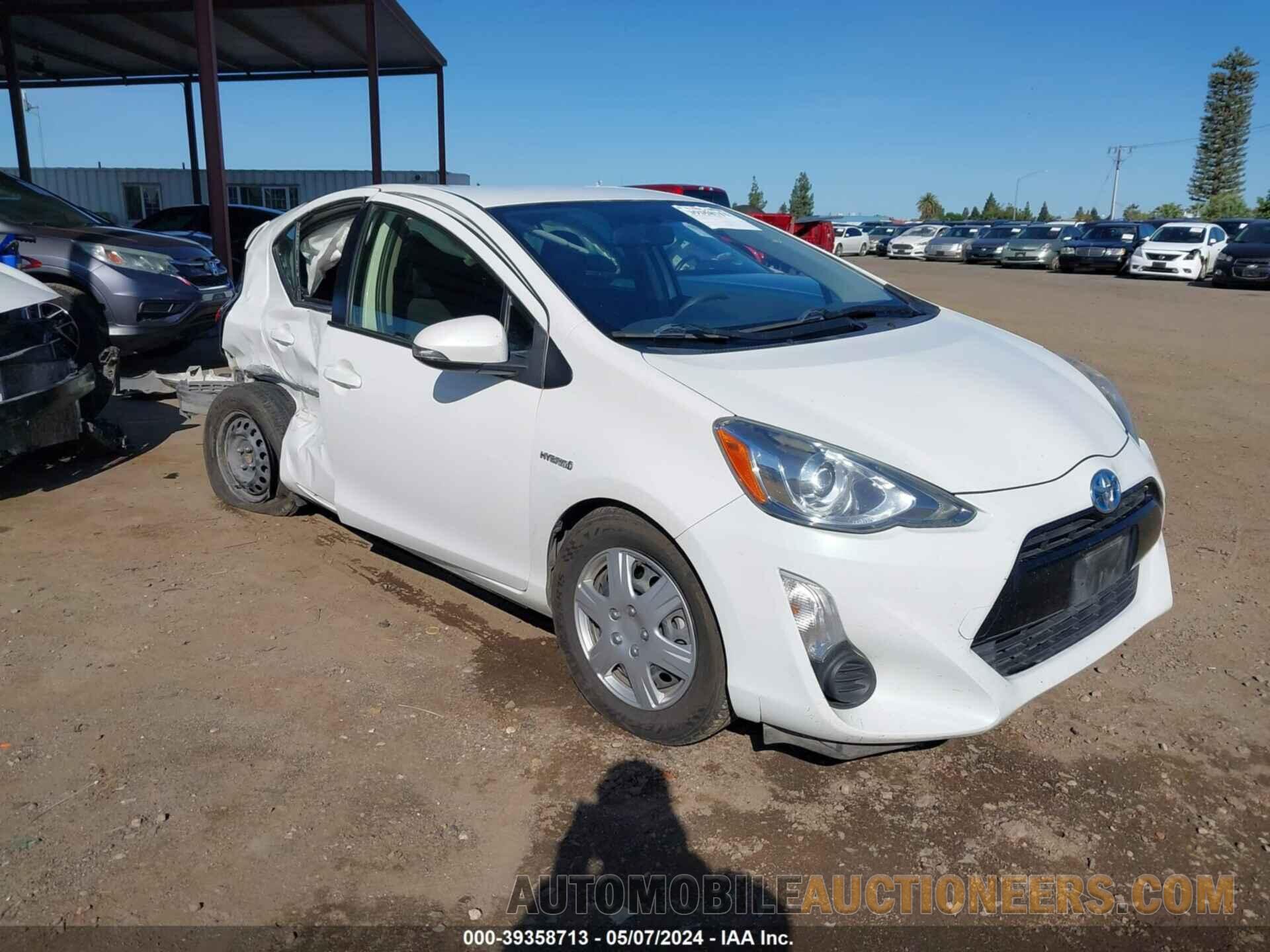 JTDKDTB37F1582199 TOYOTA PRIUS C 2015