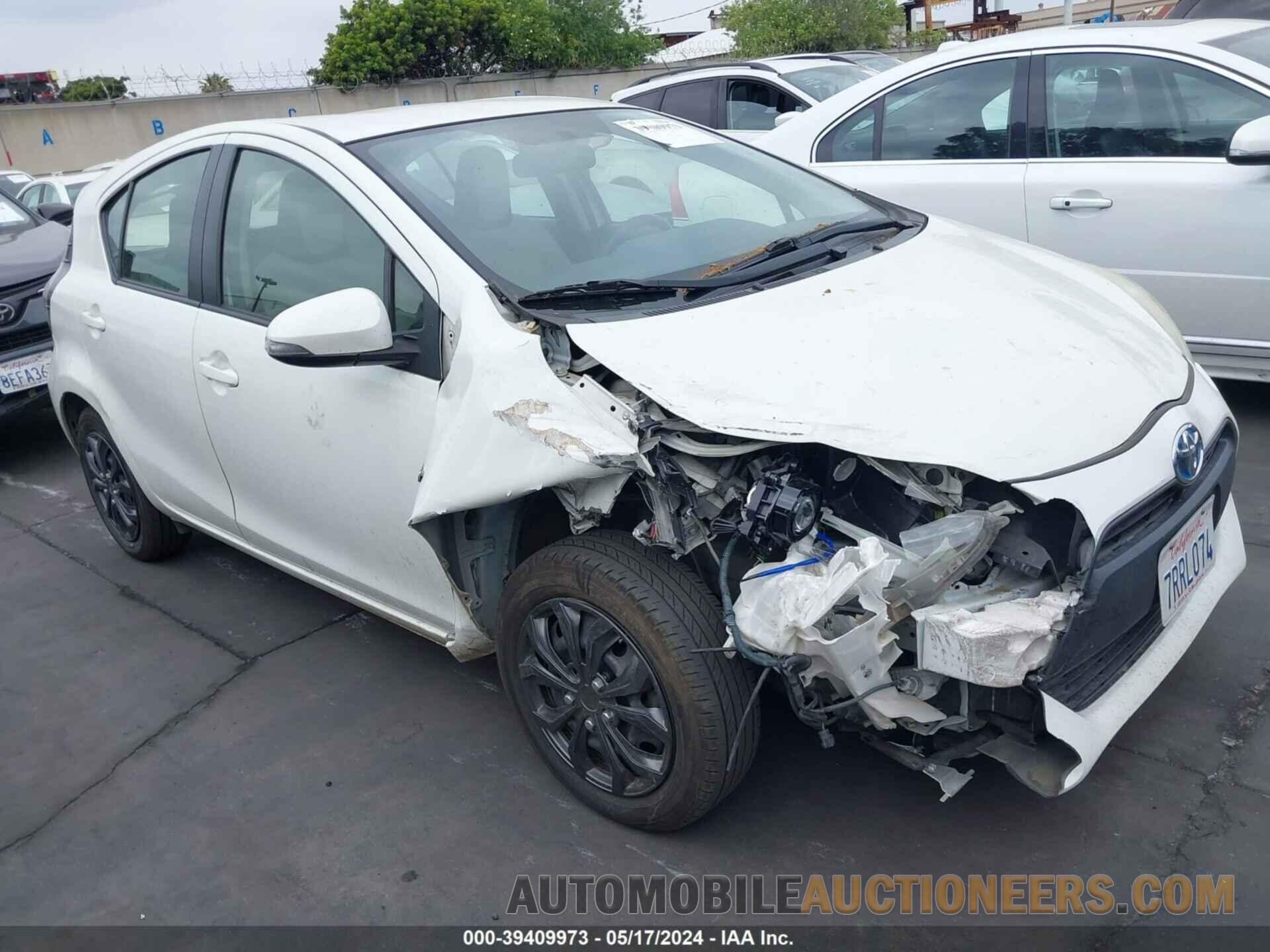 JTDKDTB37G1118914 TOYOTA PRIUS C 2016