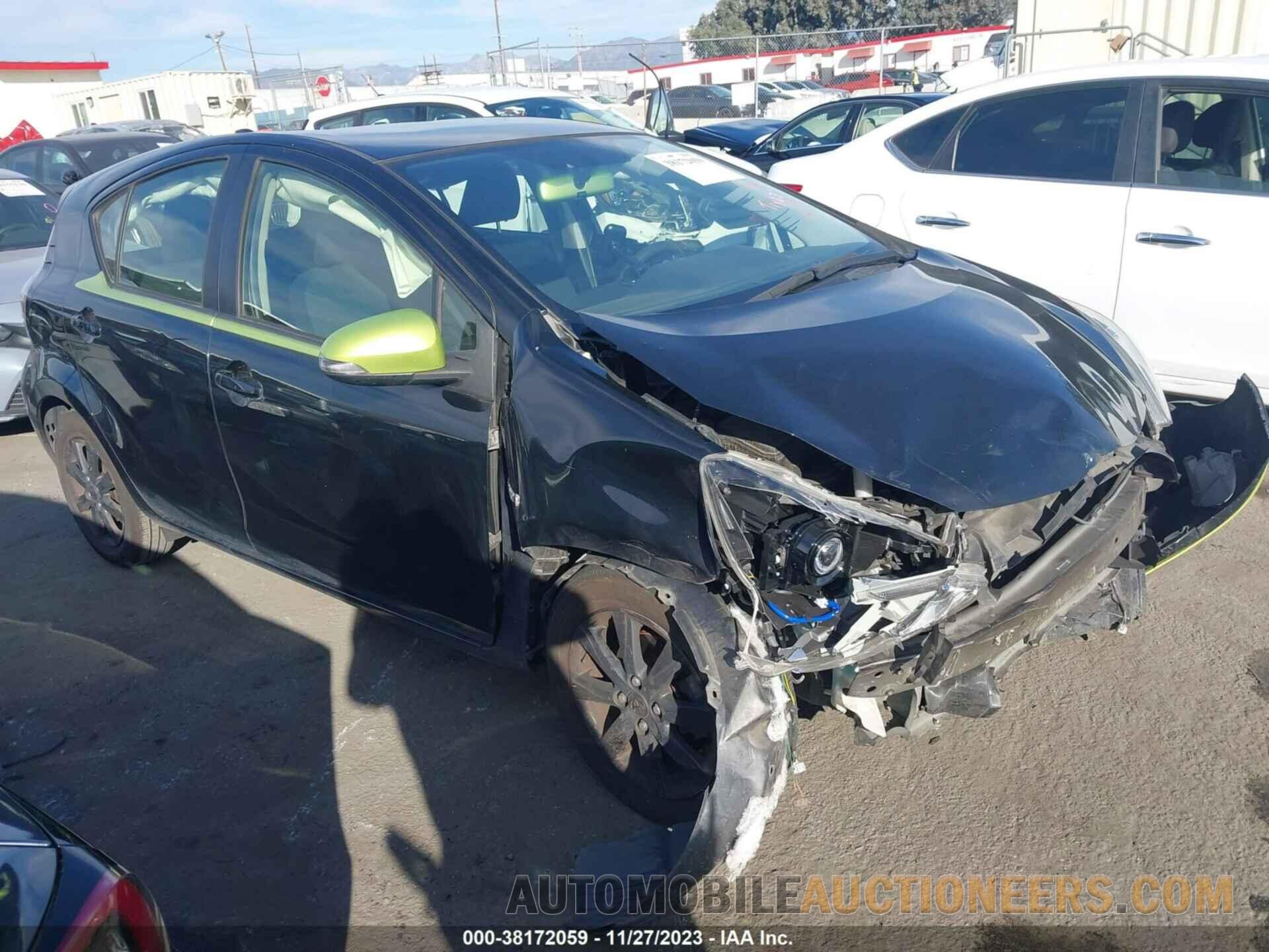 JTDKDTB37G1119898 TOYOTA PRIUS C 2016