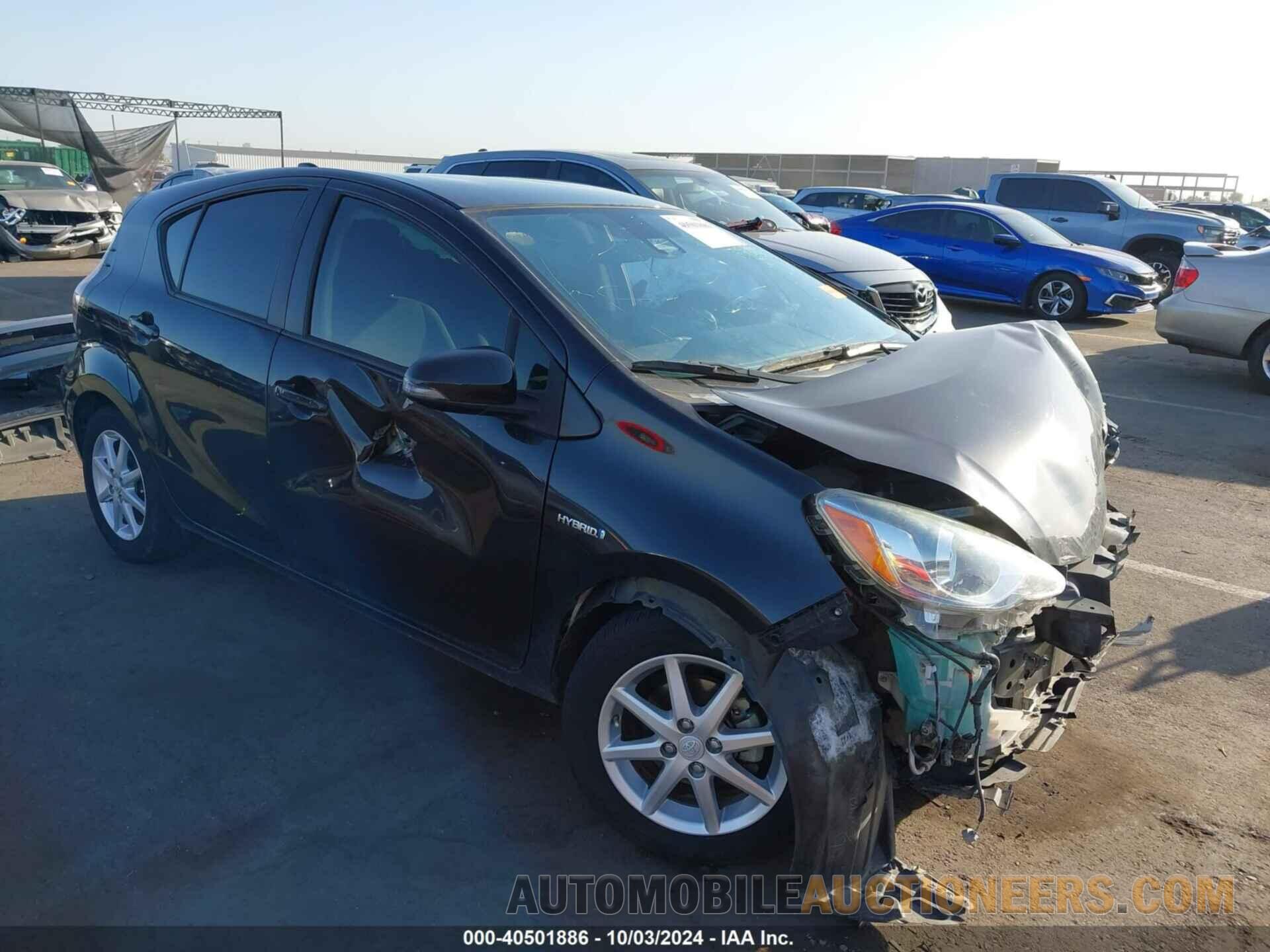 JTDKDTB37G1124390 TOYOTA PRIUS C 2016