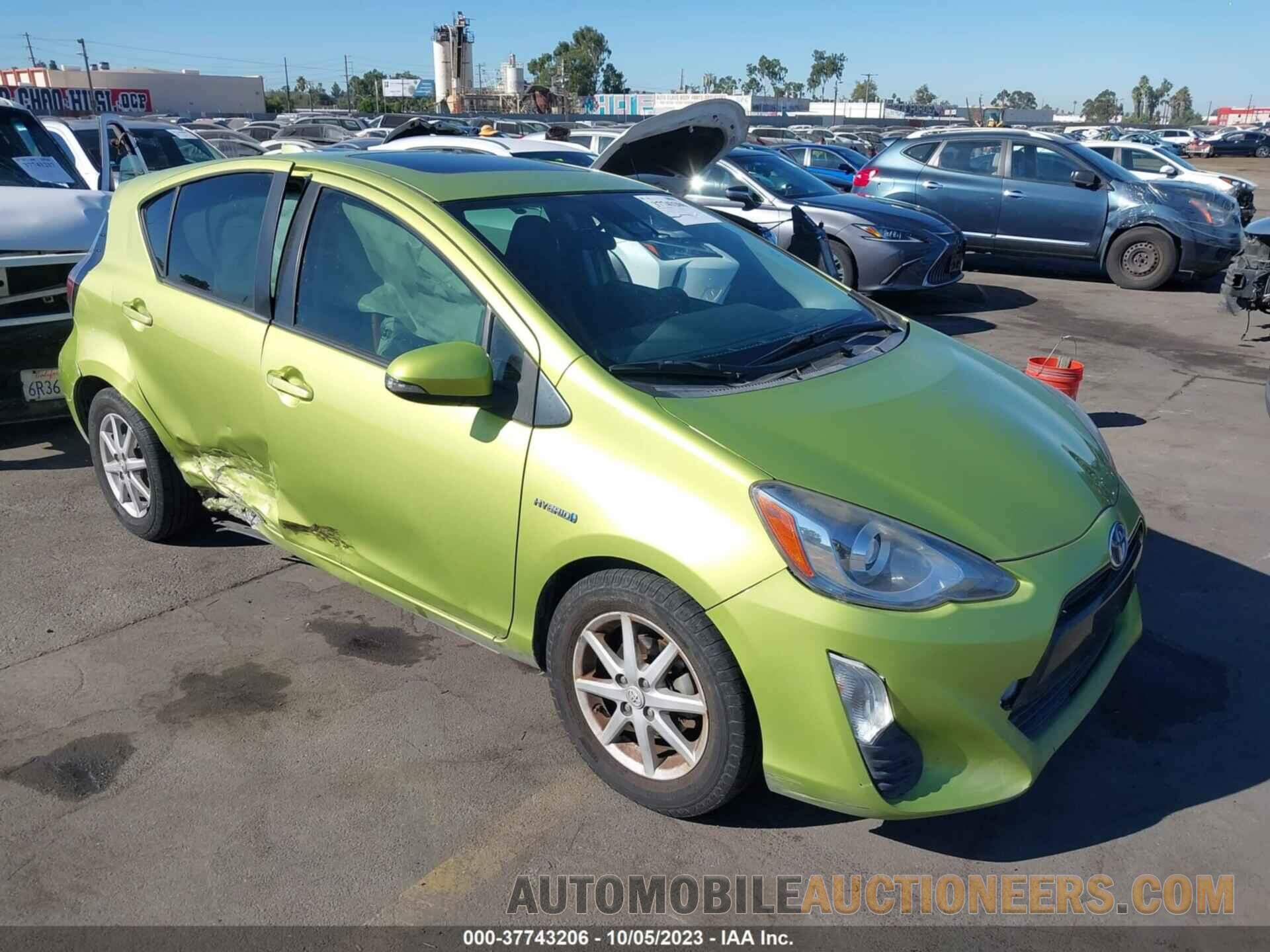 JTDKDTB37G1128018 TOYOTA PRIUS C 2016