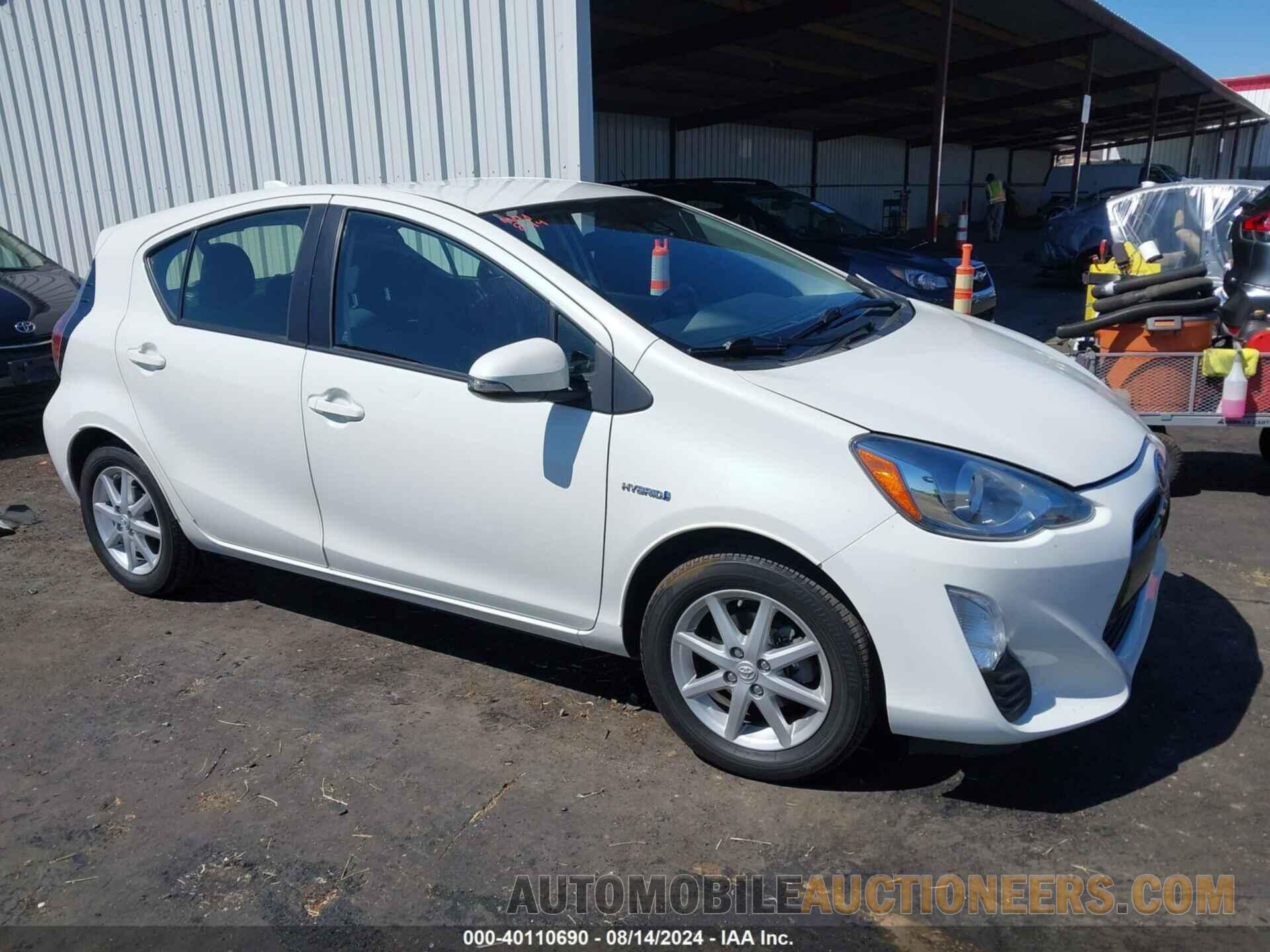 JTDKDTB37G1129153 TOYOTA PRIUS C 2016