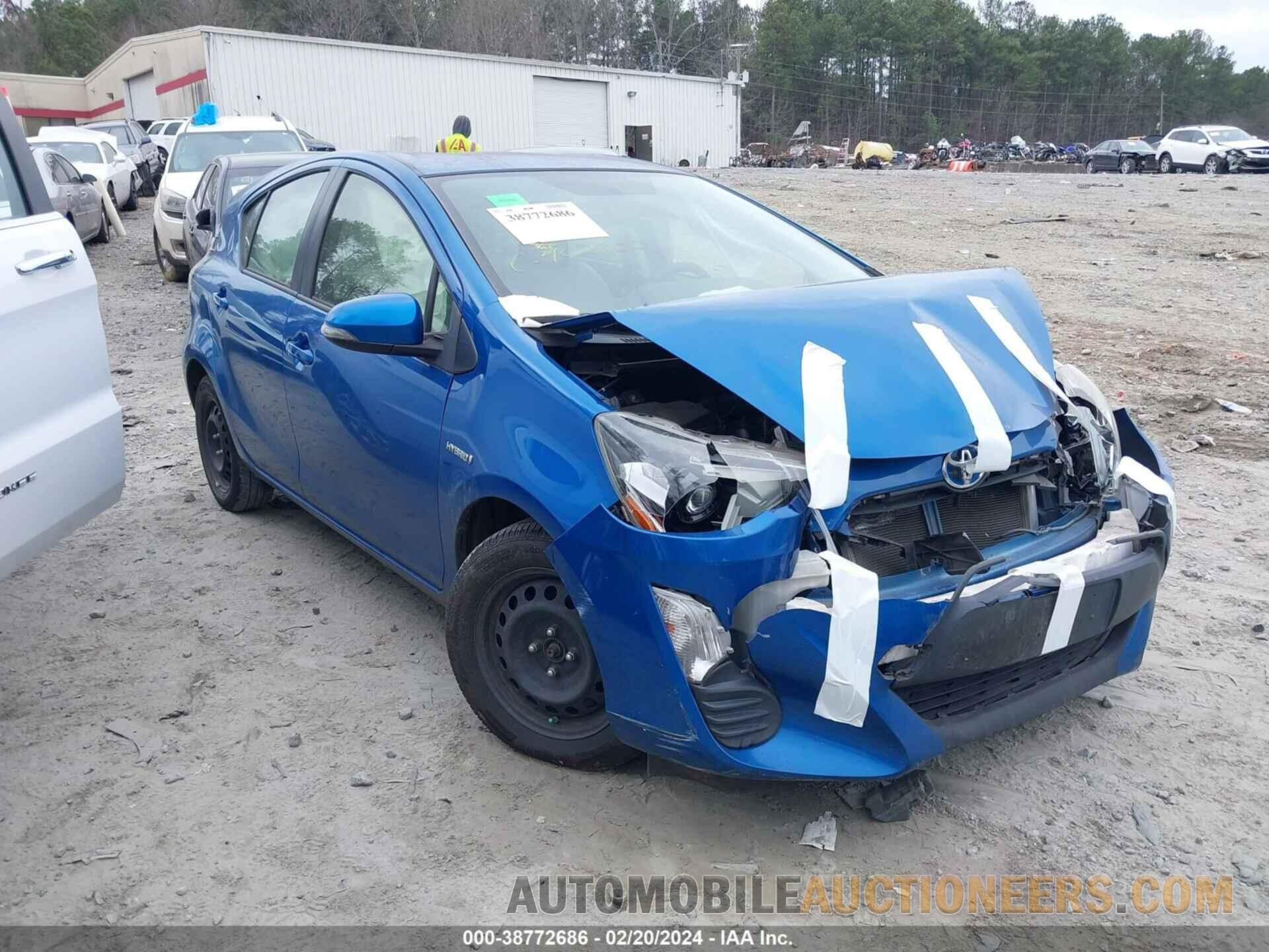 JTDKDTB37G1131839 TOYOTA PRIUS C 2016