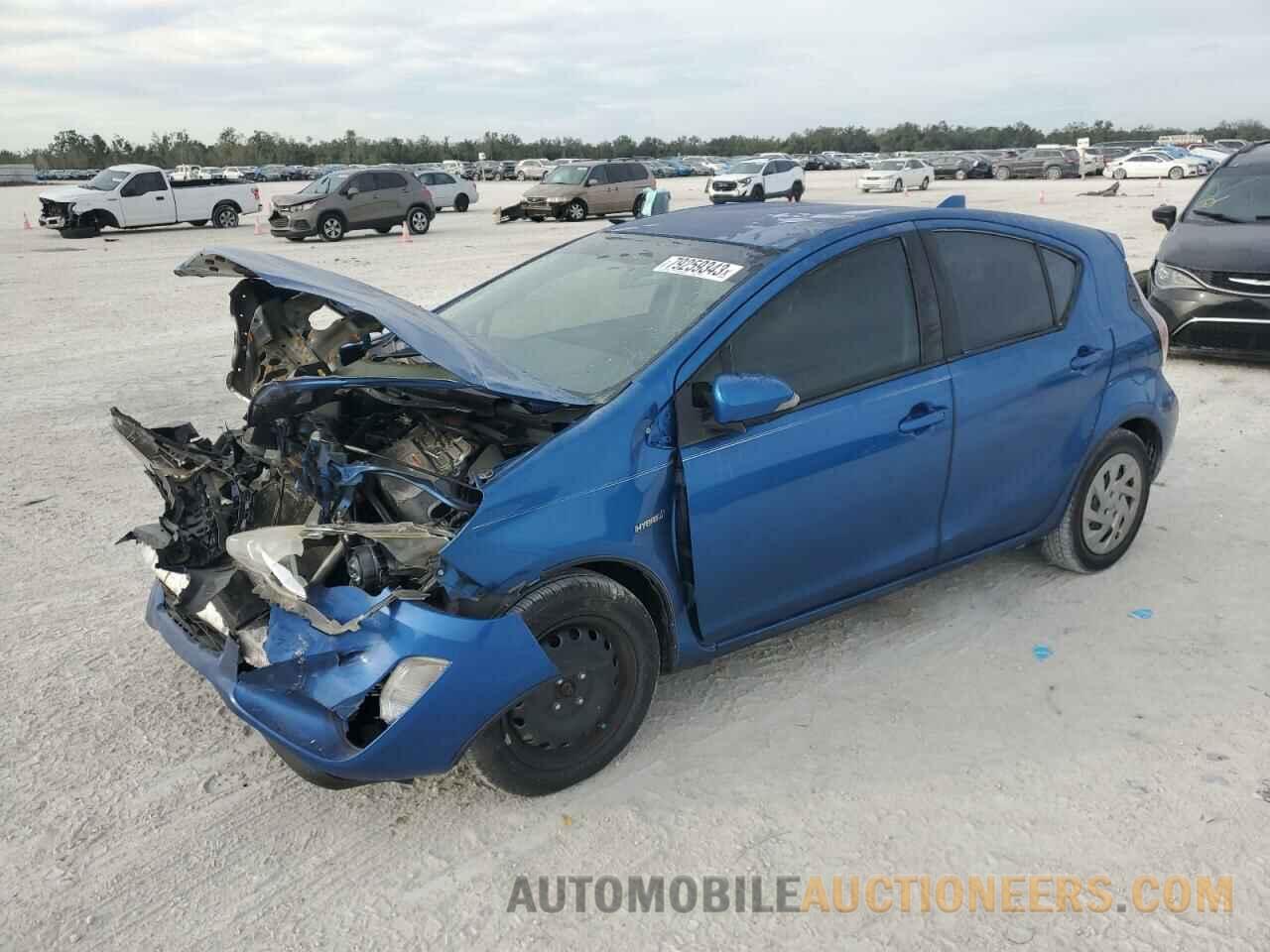 JTDKDTB37G1133896 TOYOTA PRIUS 2016