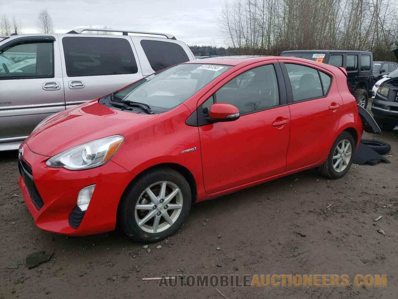 JTDKDTB37G1134806 TOYOTA PRIUS 2016