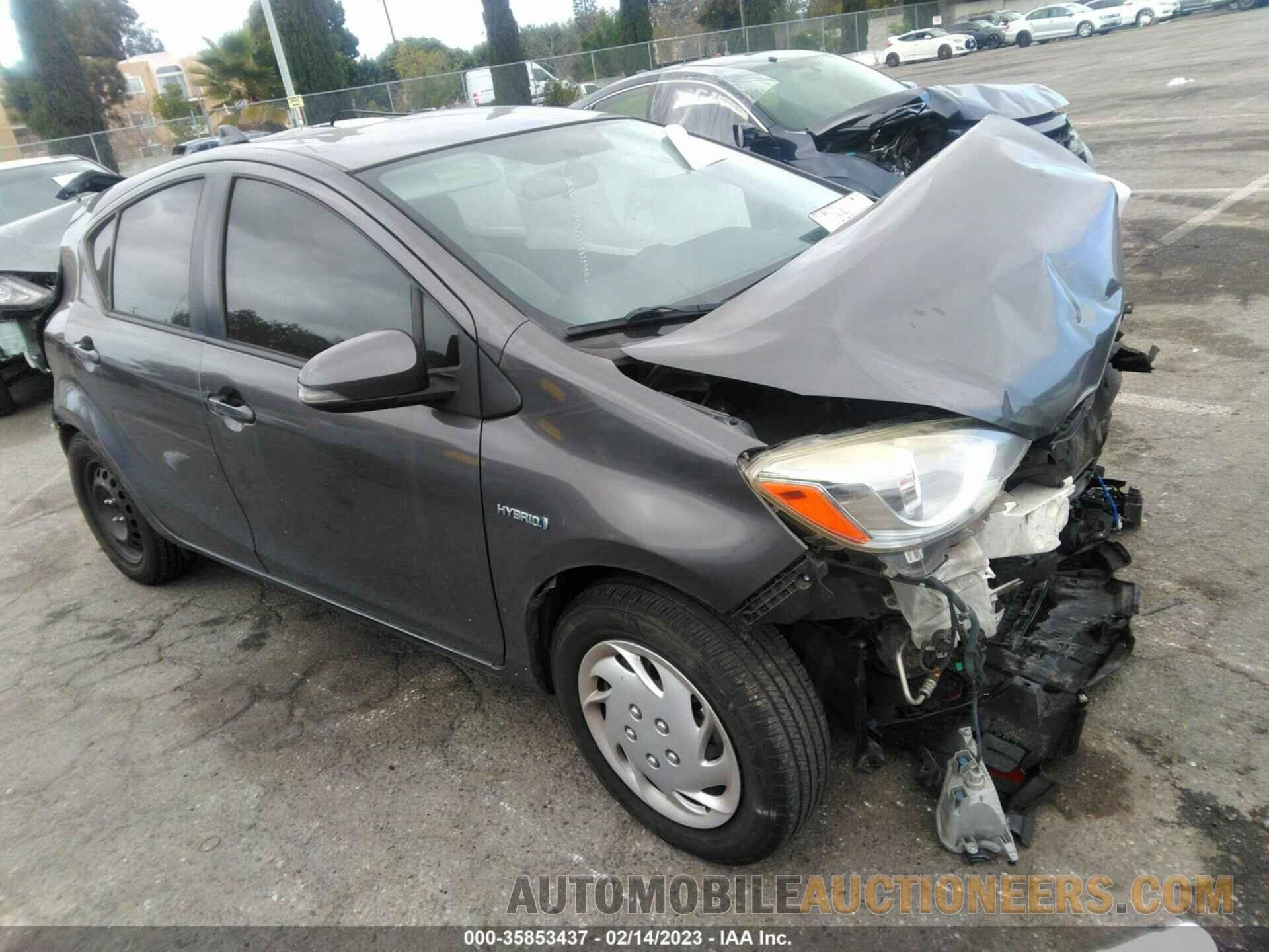 JTDKDTB37G1139424 TOYOTA PRIUS C 2016