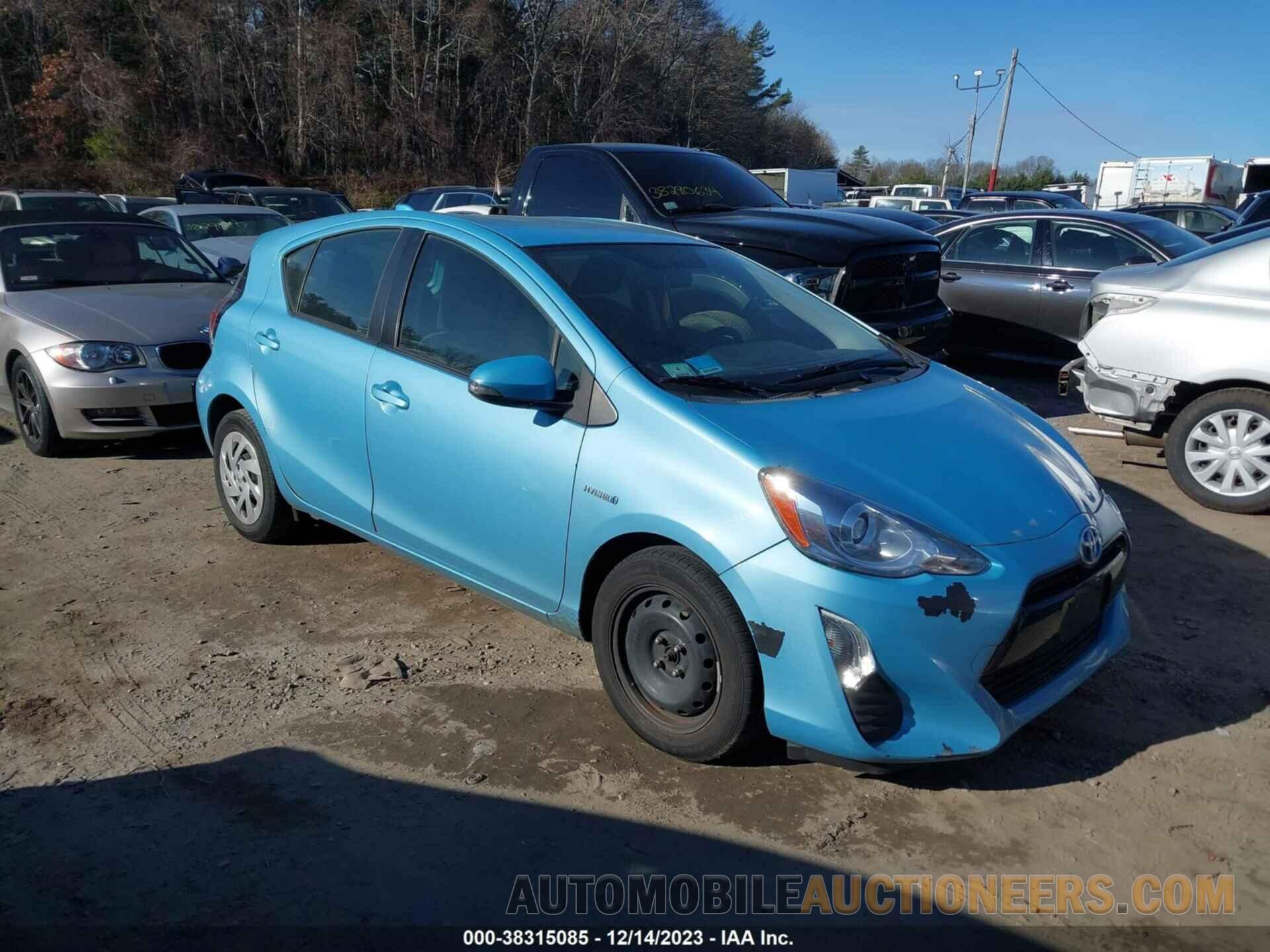 JTDKDTB37G1590076 TOYOTA PRIUS C 2016