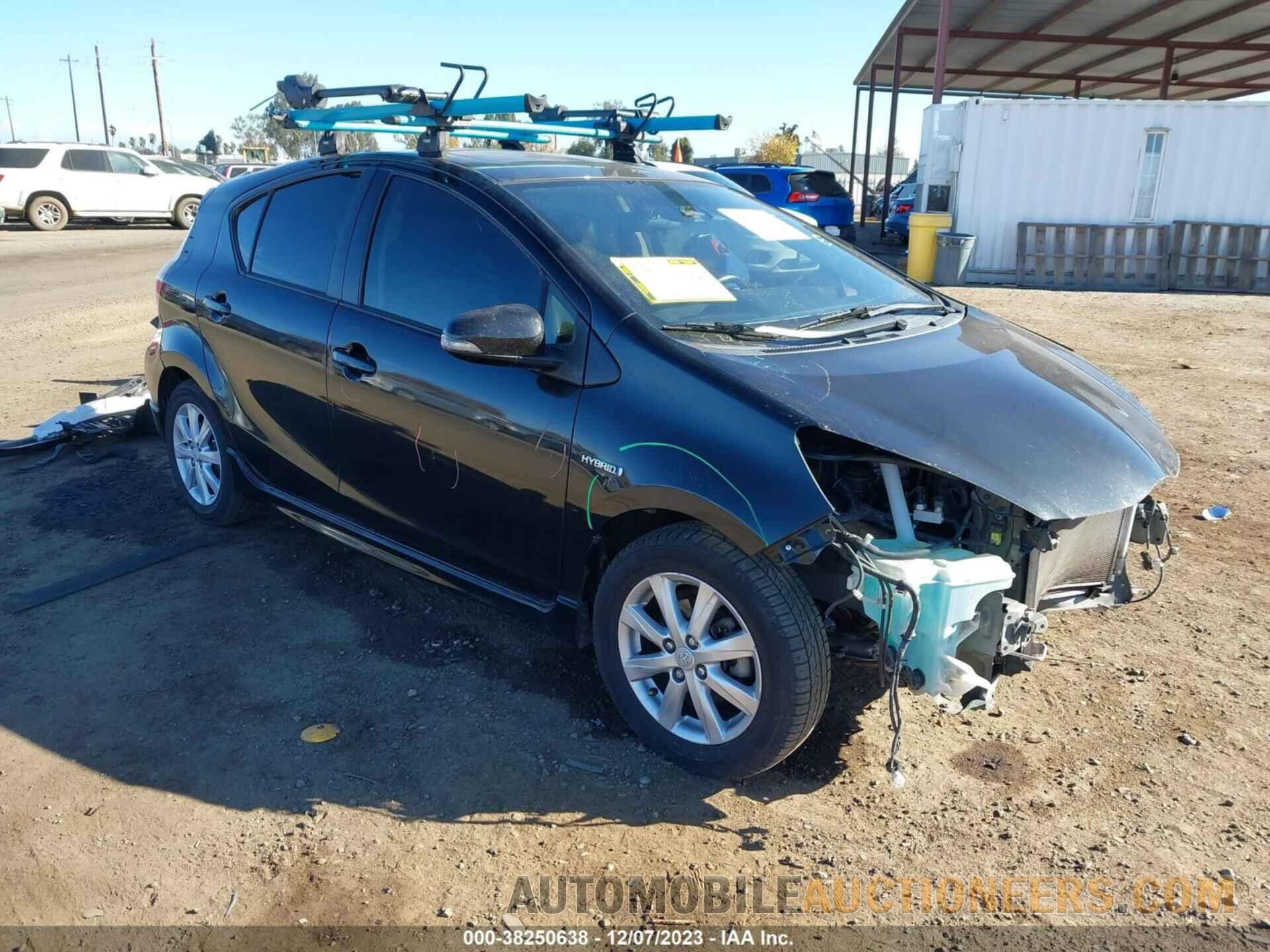 JTDKDTB37H1592606 TOYOTA PRIUS C 2017