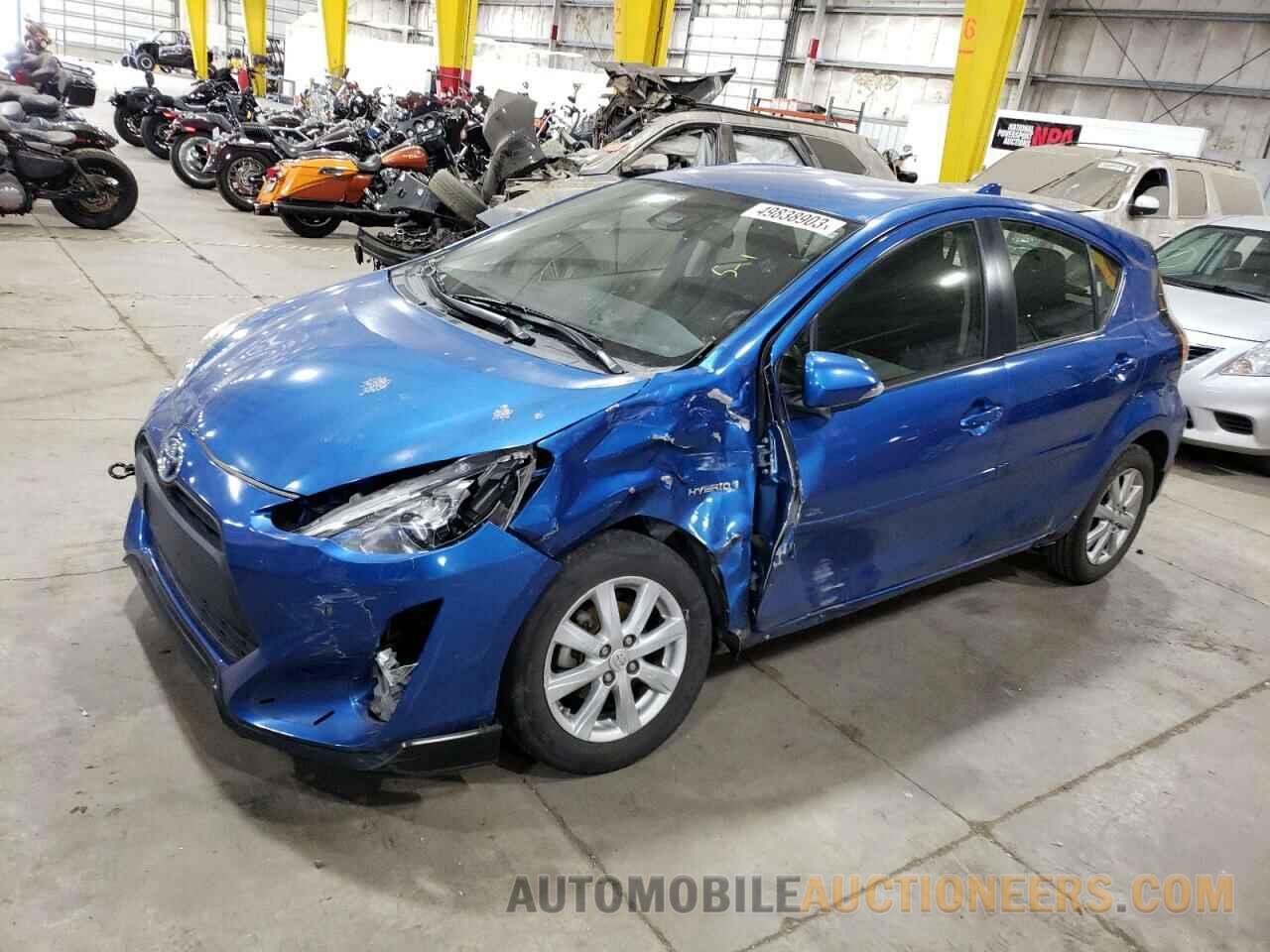 JTDKDTB37H1595487 TOYOTA PRIUS 2017