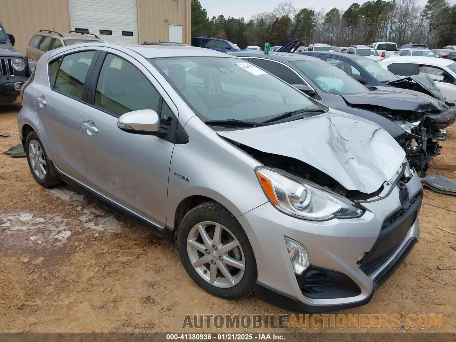 JTDKDTB37H1595957 TOYOTA PRIUS C 2017