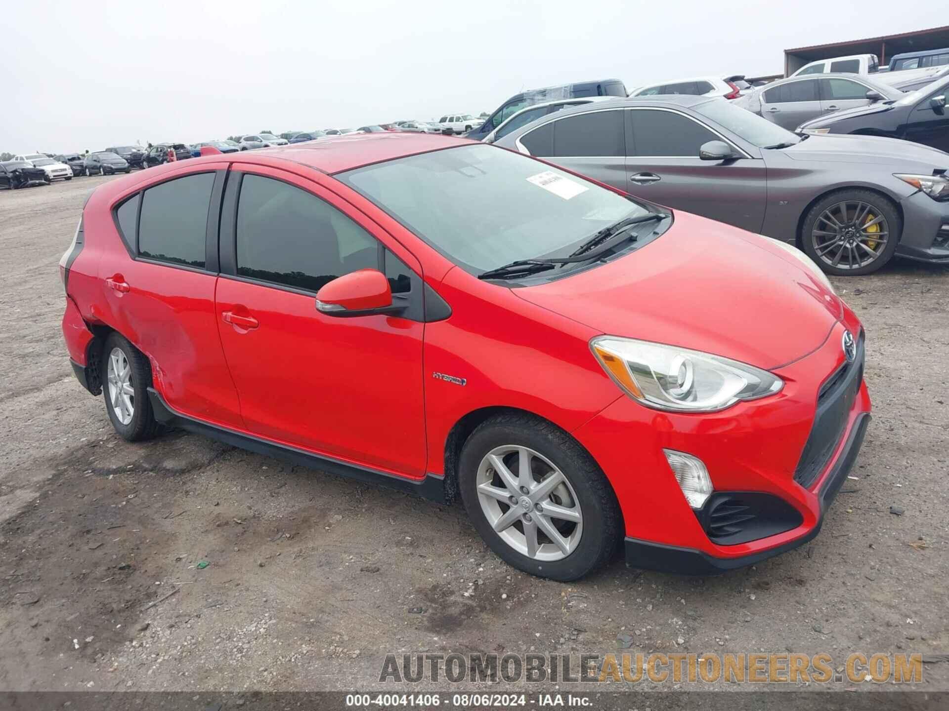 JTDKDTB37H1596168 TOYOTA PRIUS C 2017