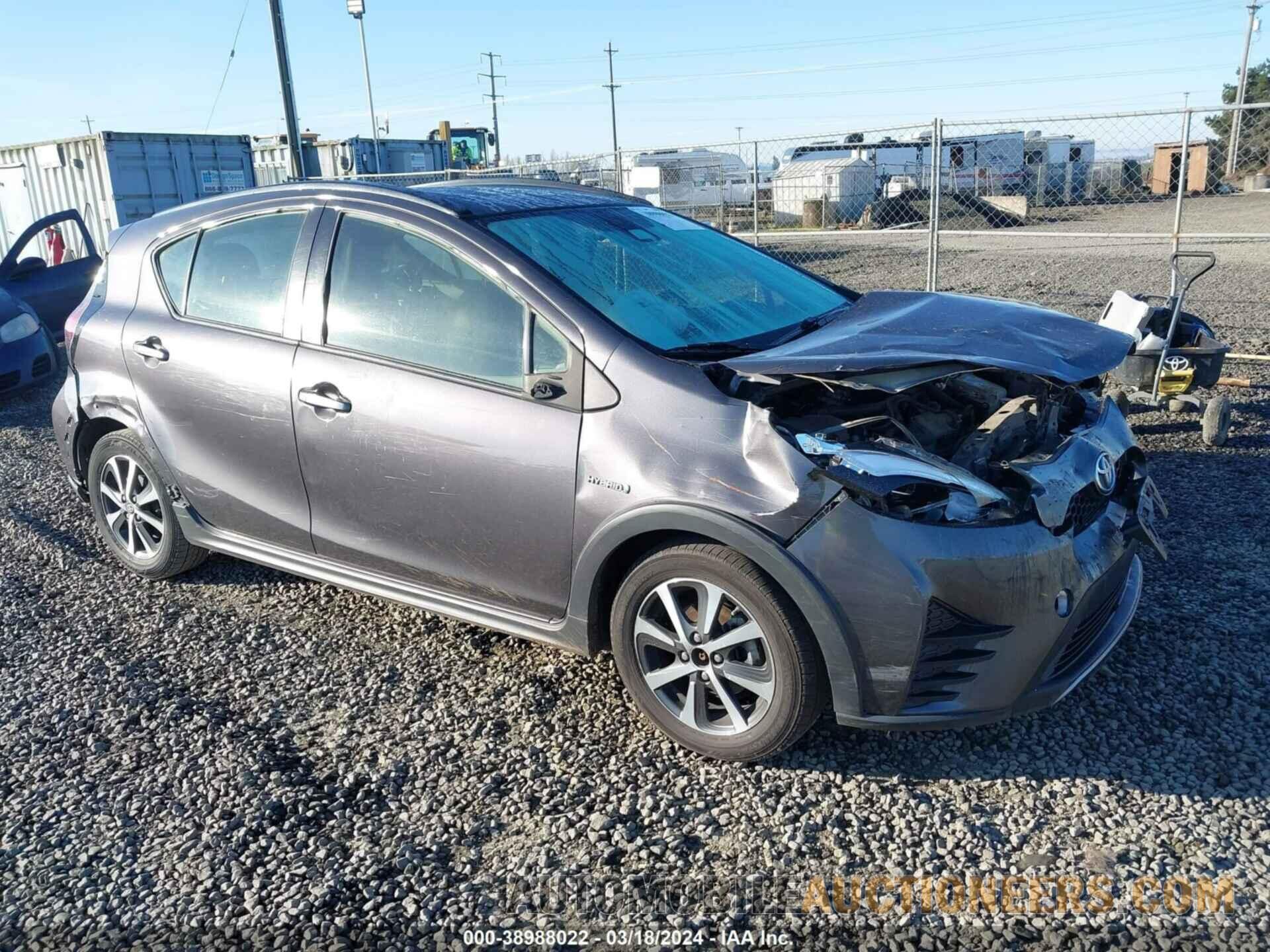 JTDKDTB37J1603772 TOYOTA PRIUS C 2018