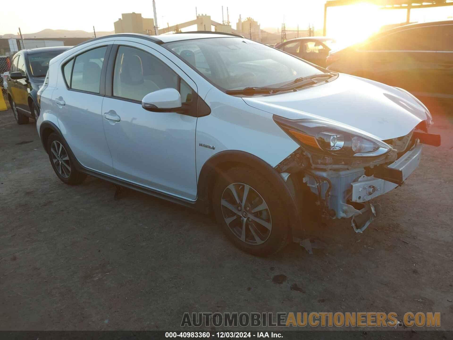 JTDKDTB37J1606297 TOYOTA PRIUS C 2018