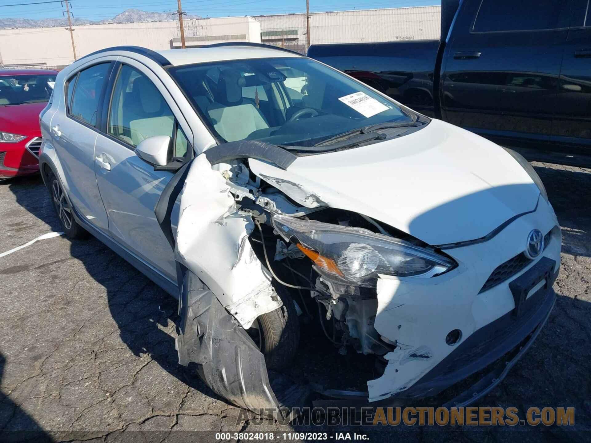 JTDKDTB37J1616960 TOYOTA PRIUS C 2018