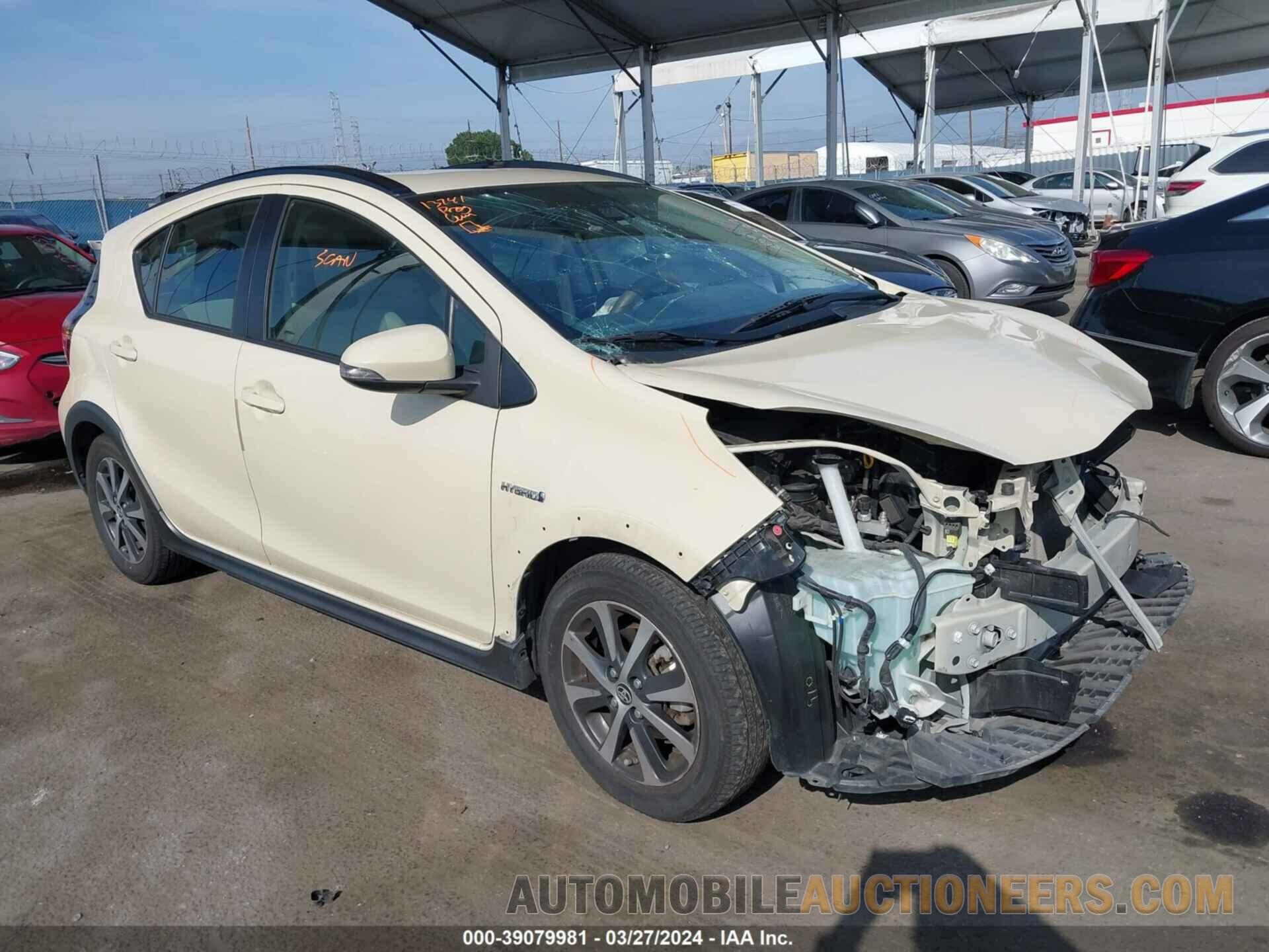 JTDKDTB37J1619499 TOYOTA PRIUS C 2018