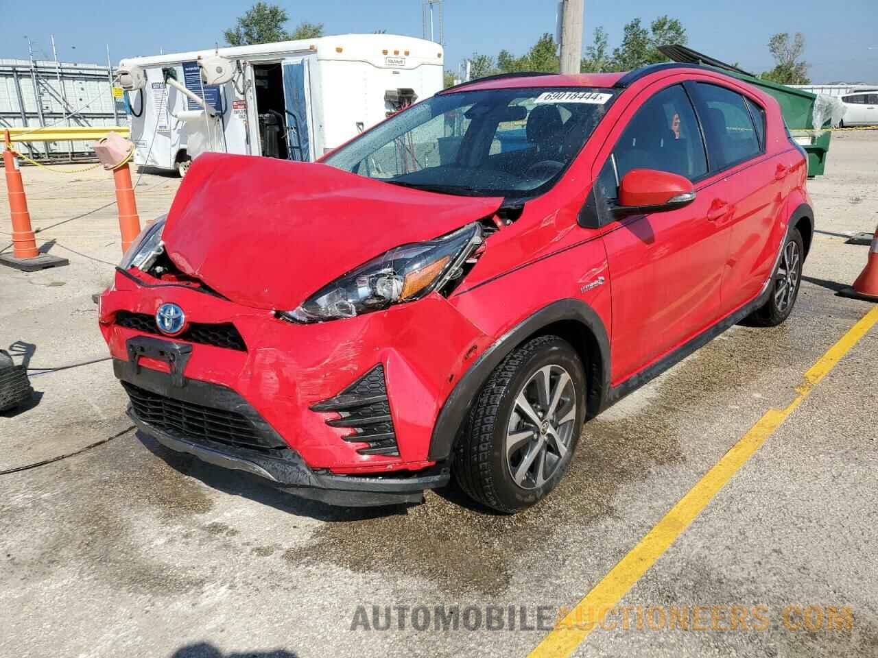 JTDKDTB37K1621612 TOYOTA PRIUS 2019