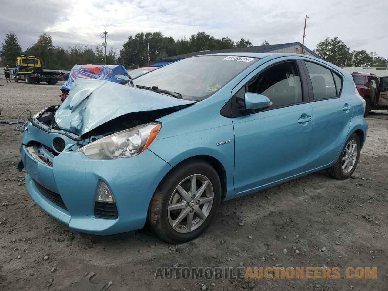 JTDKDTB38C1003605 TOYOTA PRIUS 2012