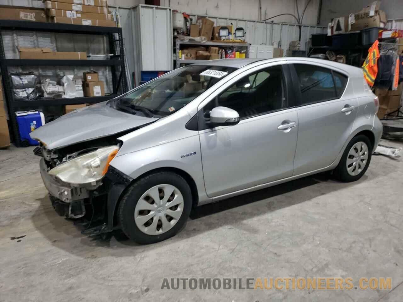 JTDKDTB38C1013387 TOYOTA PRIUS 2012