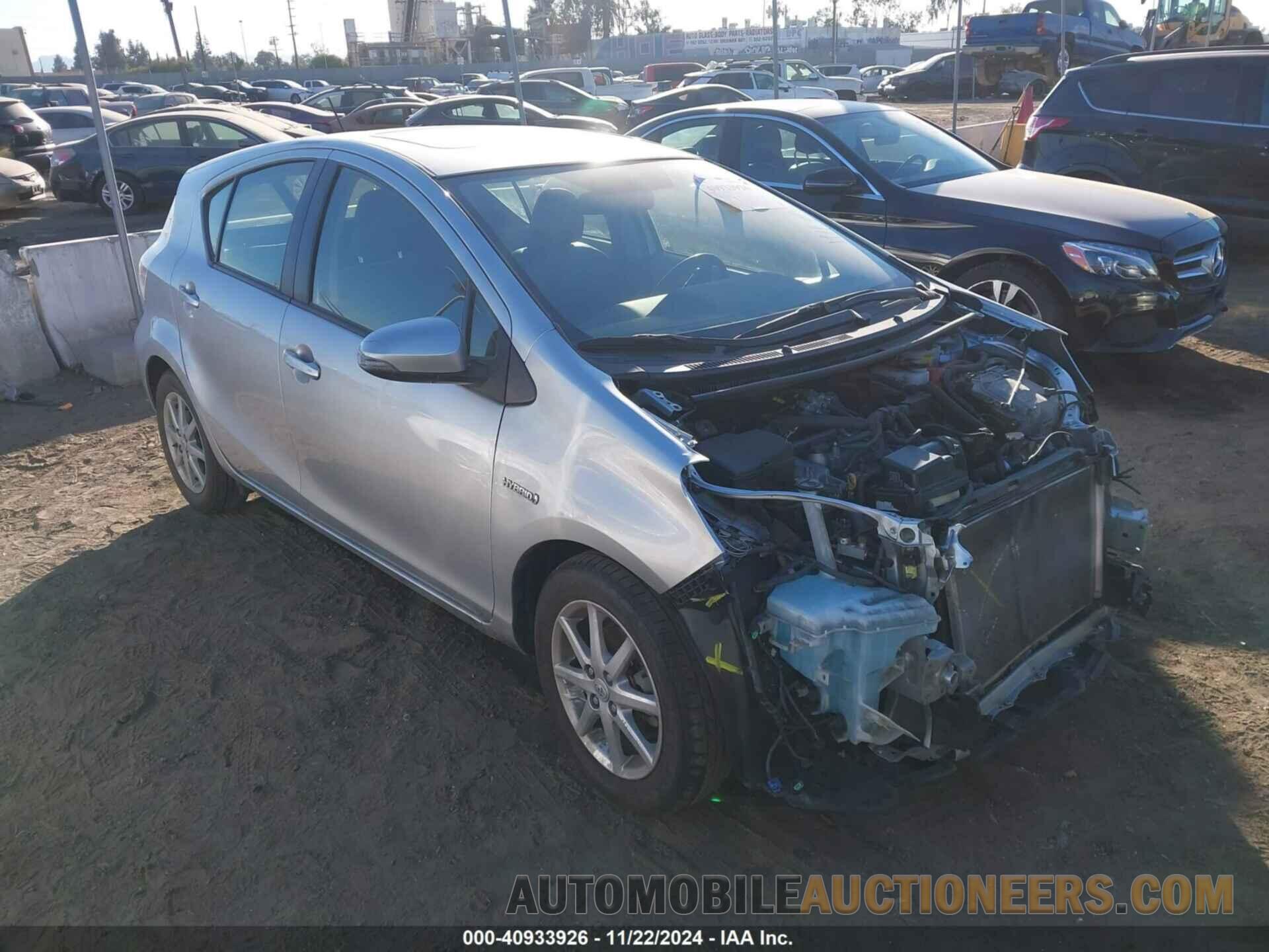 JTDKDTB38C1024535 TOYOTA PRIUS C 2012