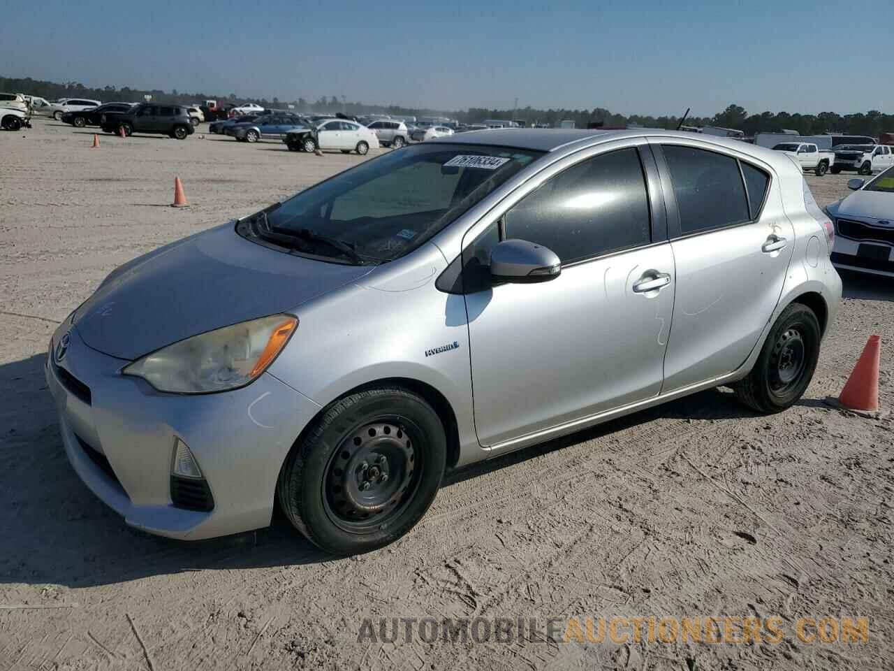 JTDKDTB38C1502386 TOYOTA PRIUS 2012