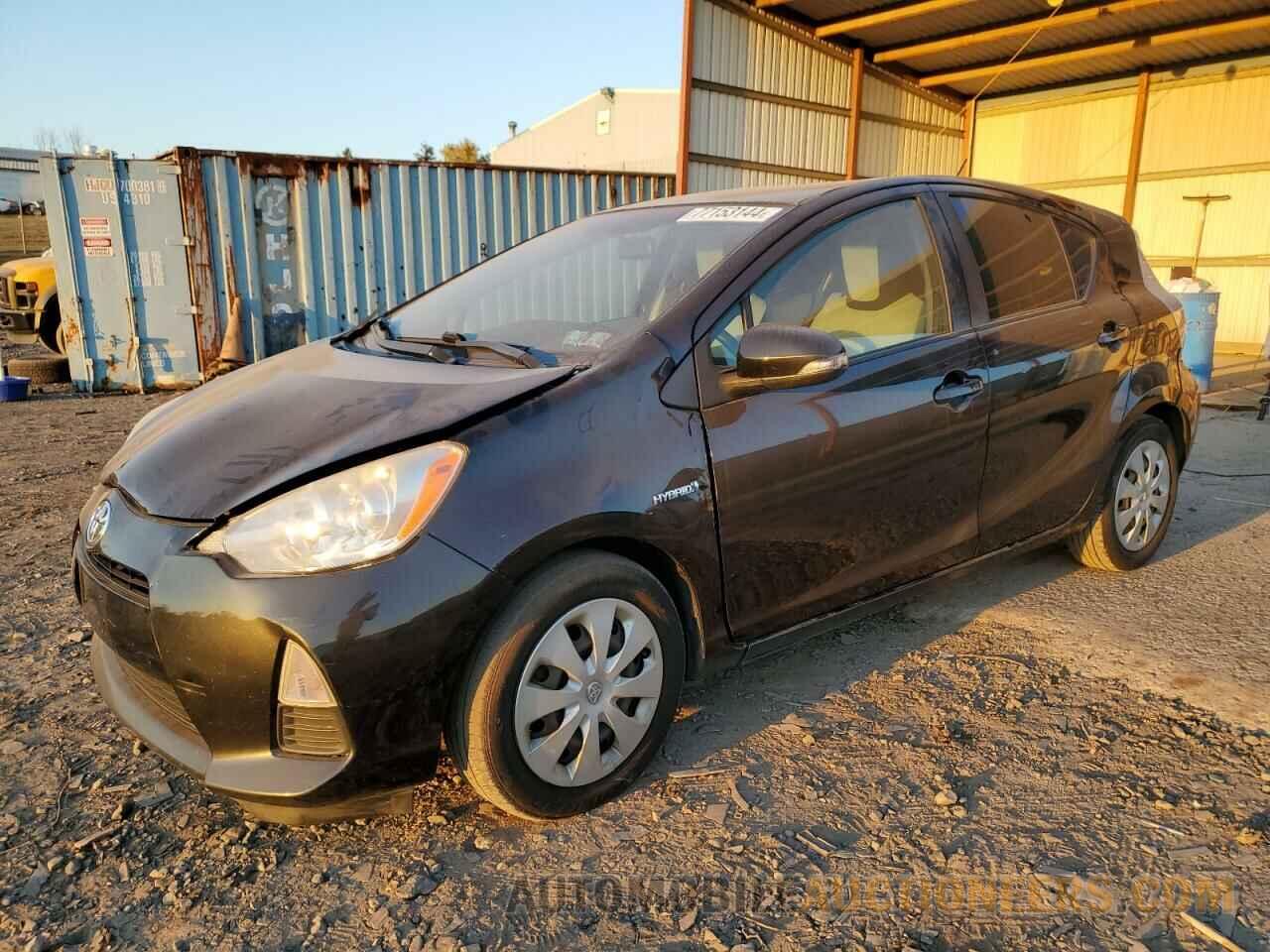 JTDKDTB38C1506051 TOYOTA PRIUS 2012