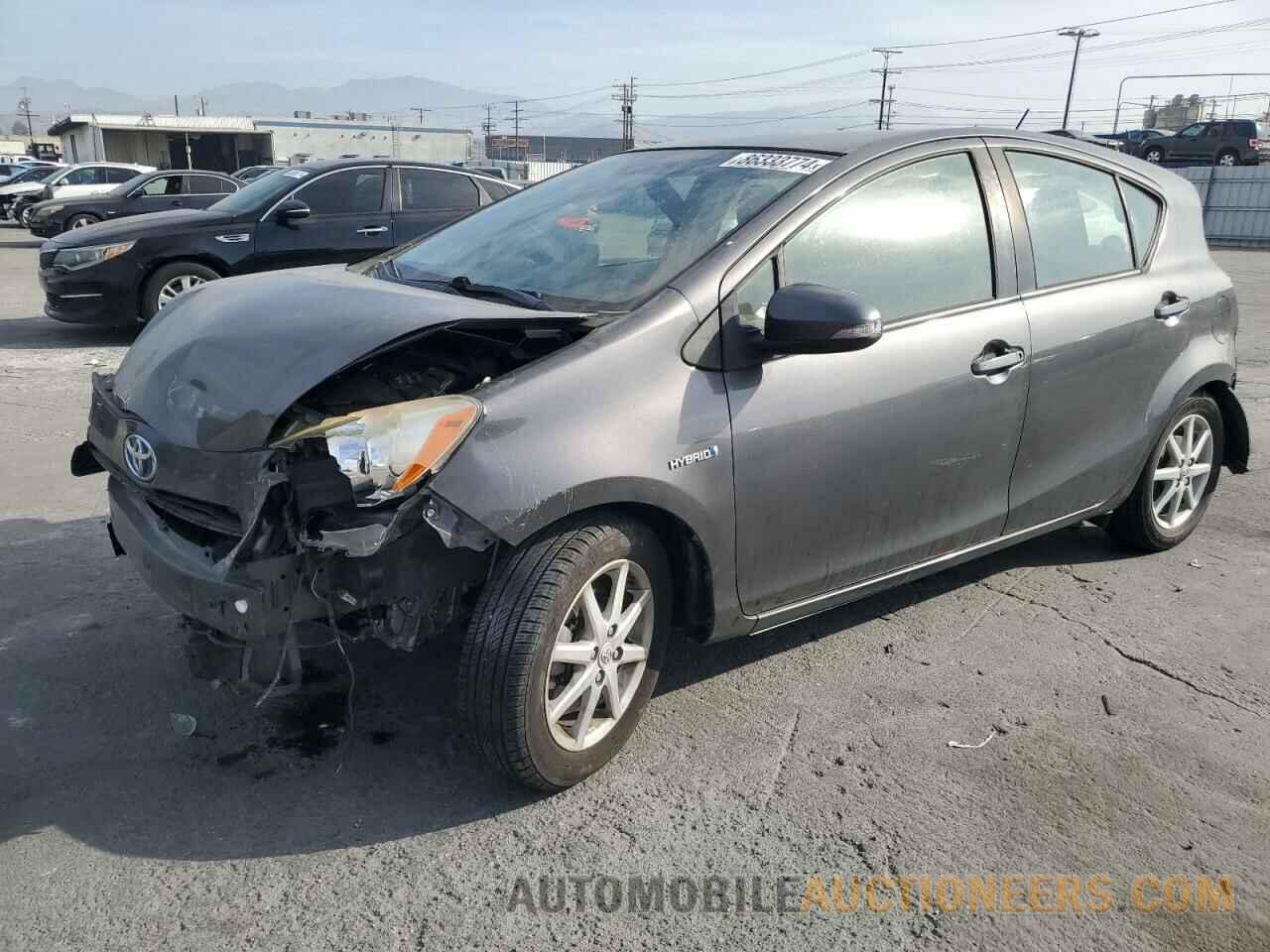 JTDKDTB38C1512433 TOYOTA PRIUS 2012