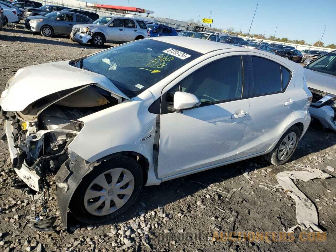 JTDKDTB38D1535759 TOYOTA PRIUS 2013