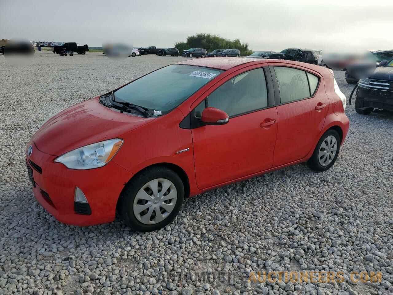 JTDKDTB38D1538726 TOYOTA PRIUS 2013