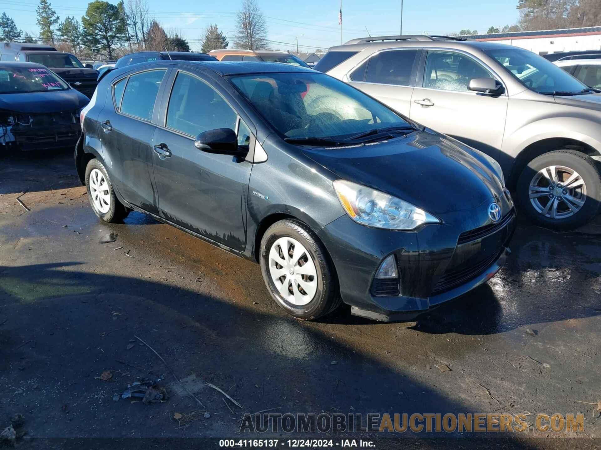 JTDKDTB38D1553422 TOYOTA PRIUS C 2013